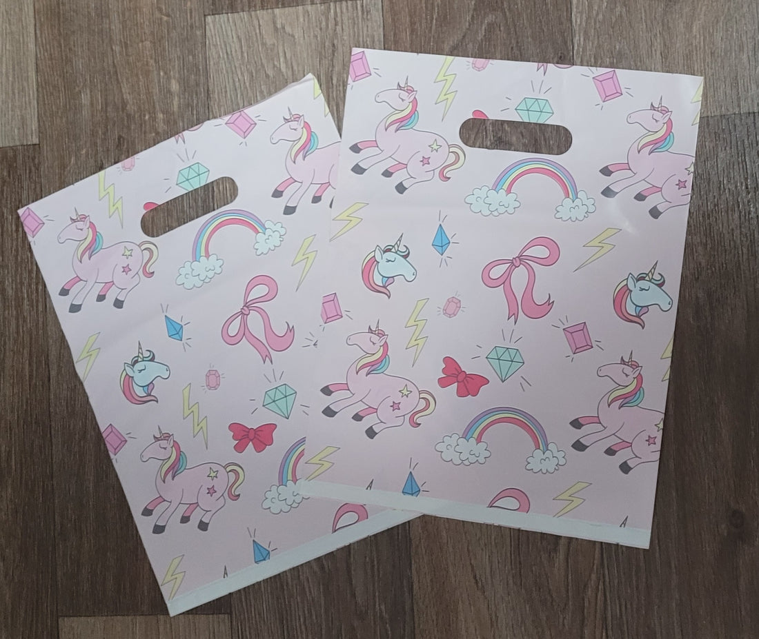 Bolsas de entrega directa Premium 9x12 Unicorn Bows