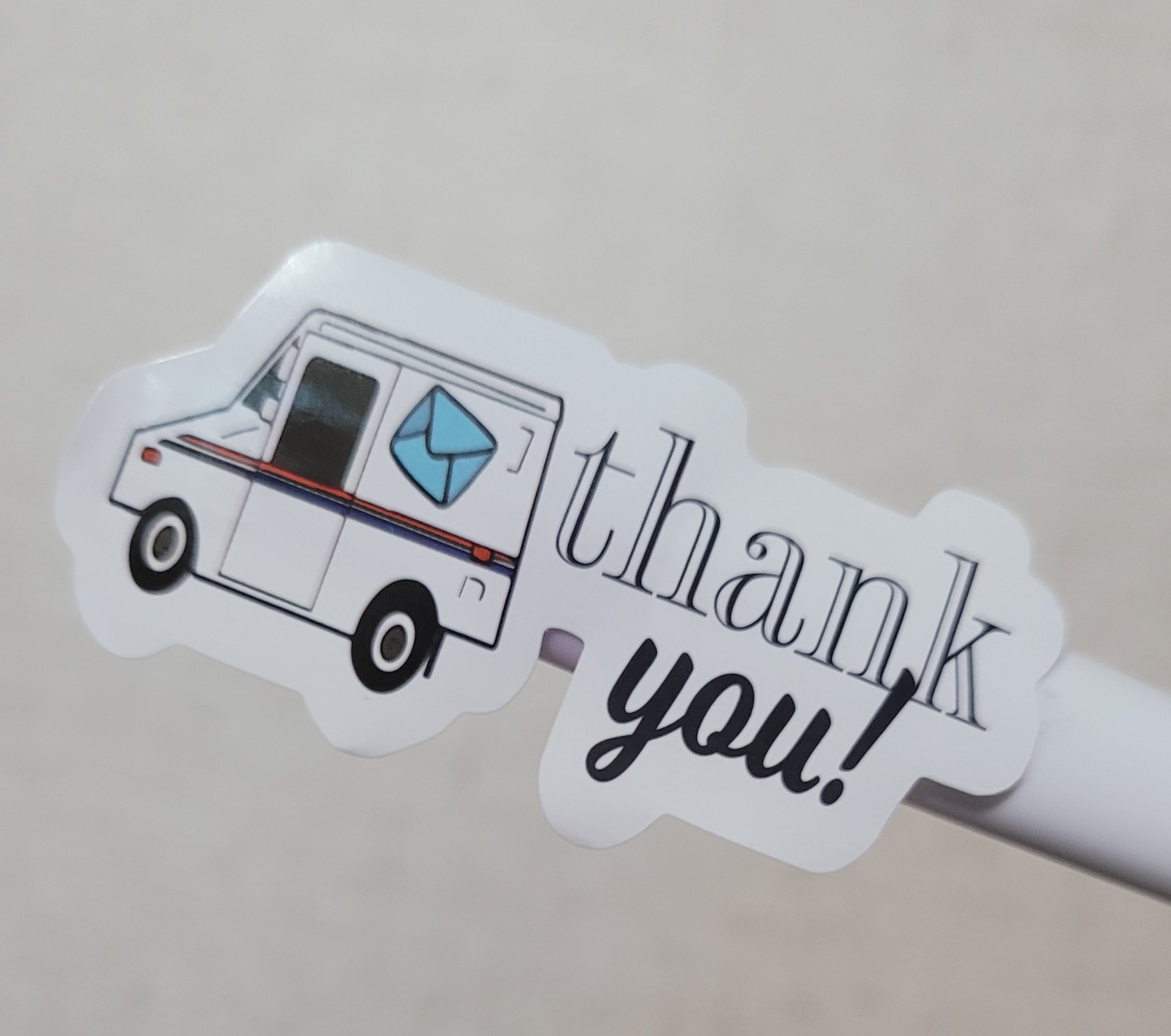 100 Sticker Prediseñado USPS