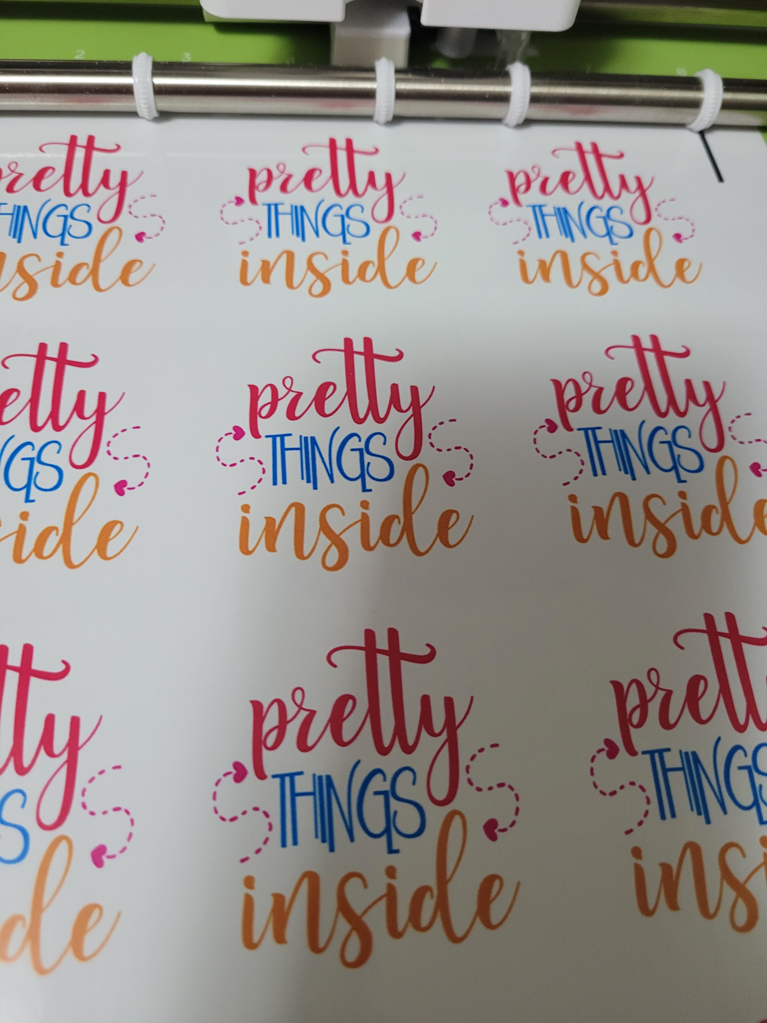 Stickers ALC Die Cut Pretty Thing Inside