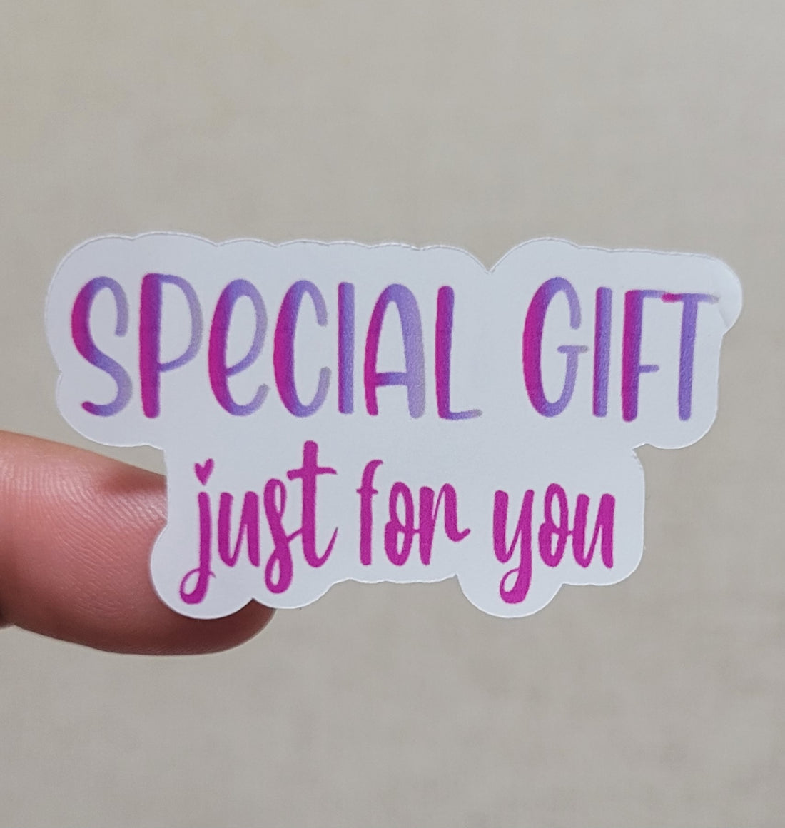 105 Sticker ALC Die Cut Special Gift