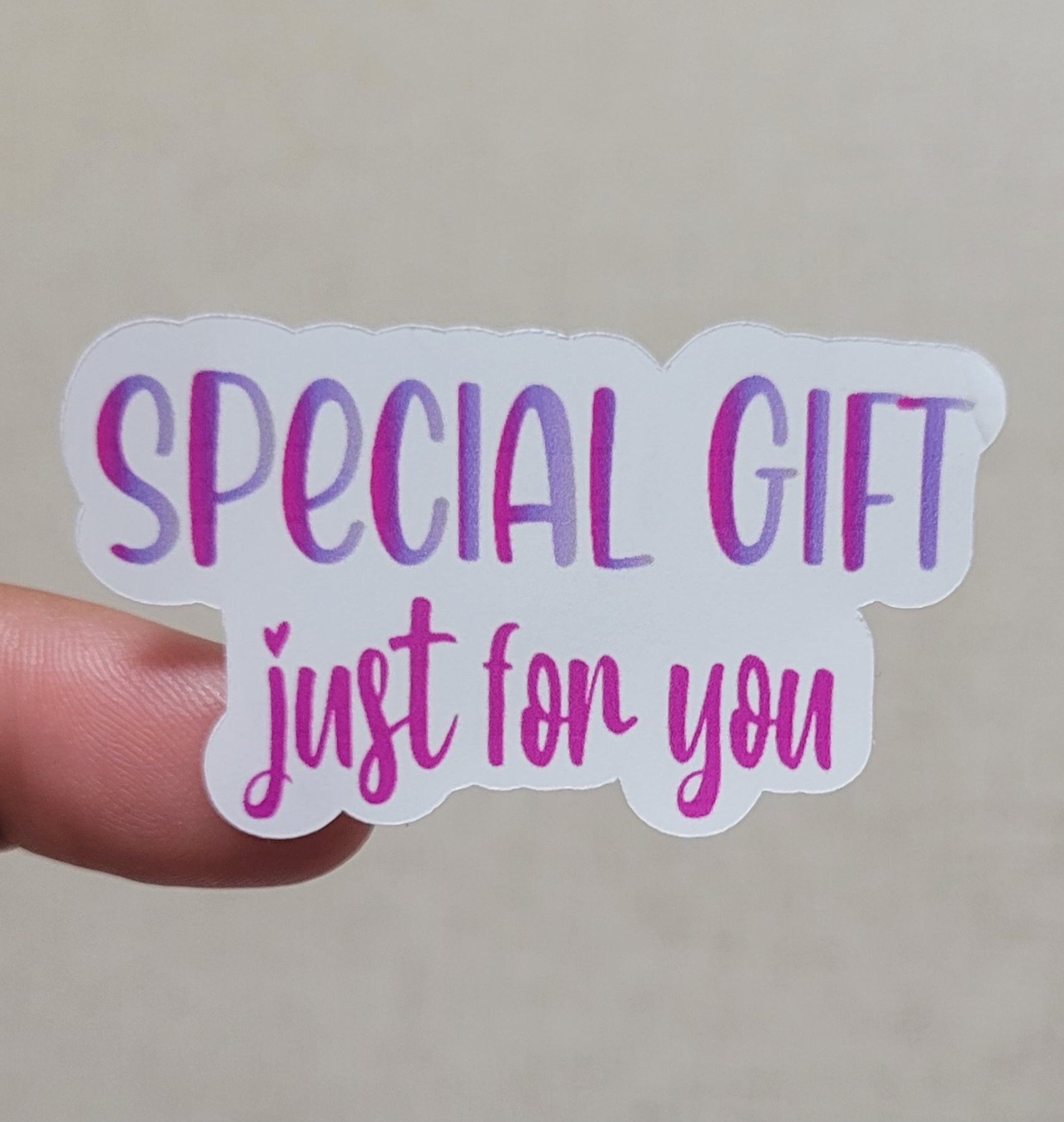 105 Sticker ALC Die Cut Special Gift