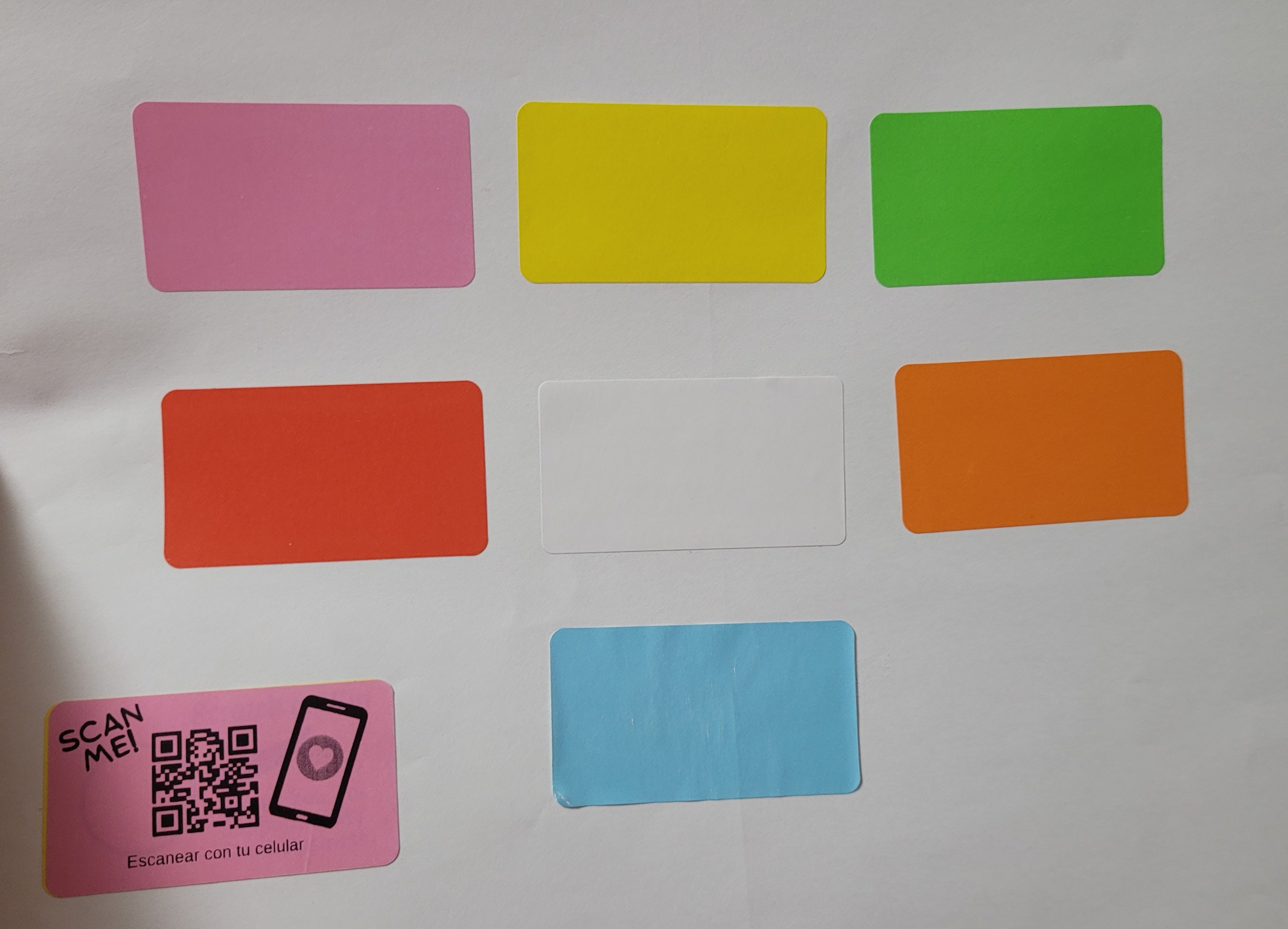 Sellos Scan Me QRCODE