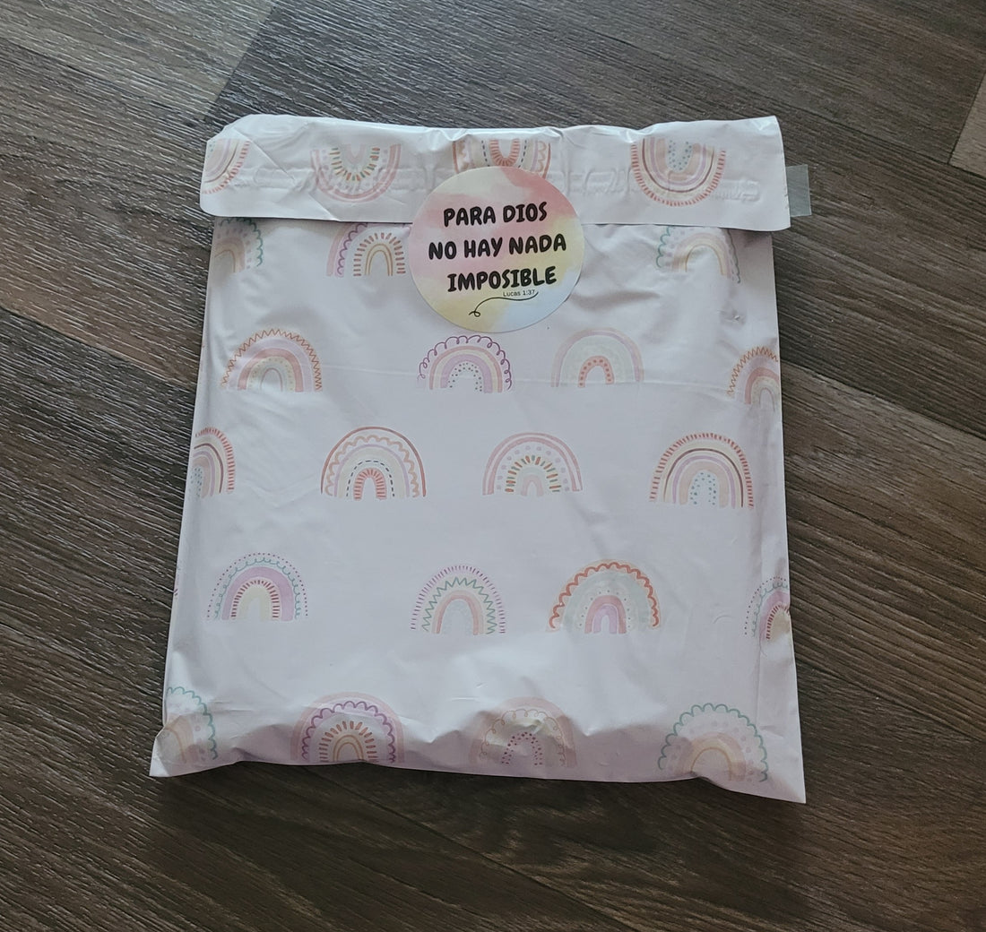 Stickers Prediseñados 3" Multi ALC " Llegó tu pedido"