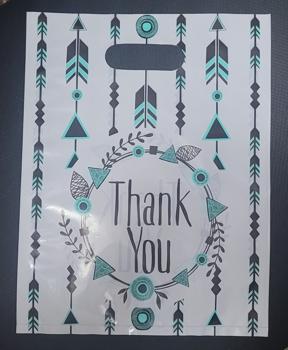 Bolsas de entrega directa Premium 9x12 Flechas White