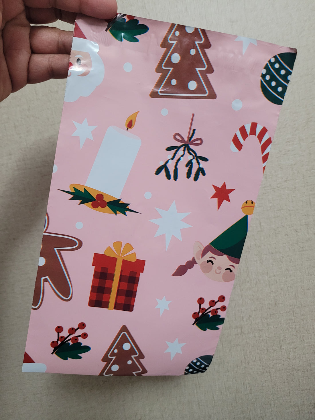 Bolsas de envío 6x9 Navidad