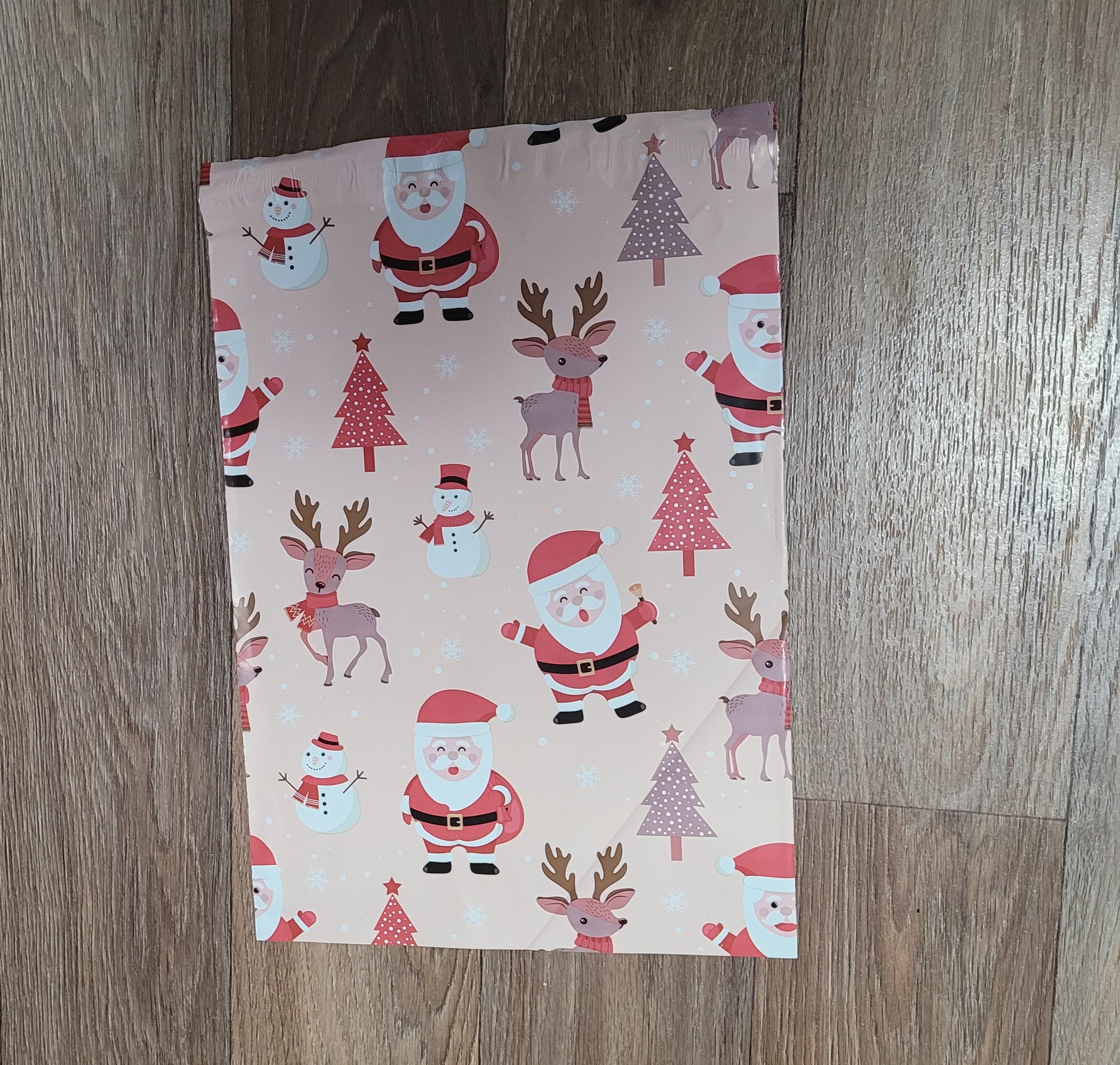 Bolsas de envío 10x13 Navidad