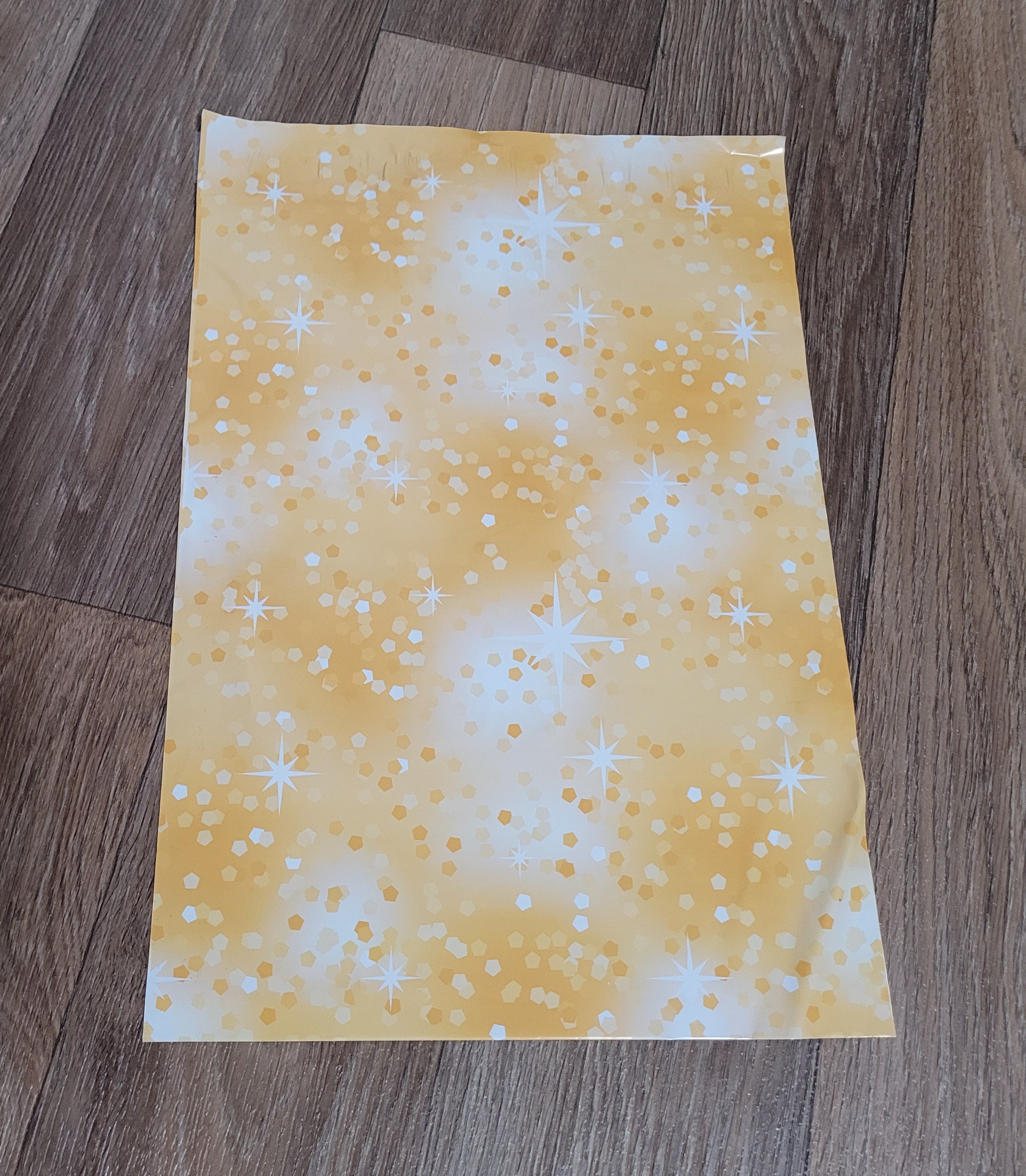 Bolsas de envío 10x13 Navidad Gold