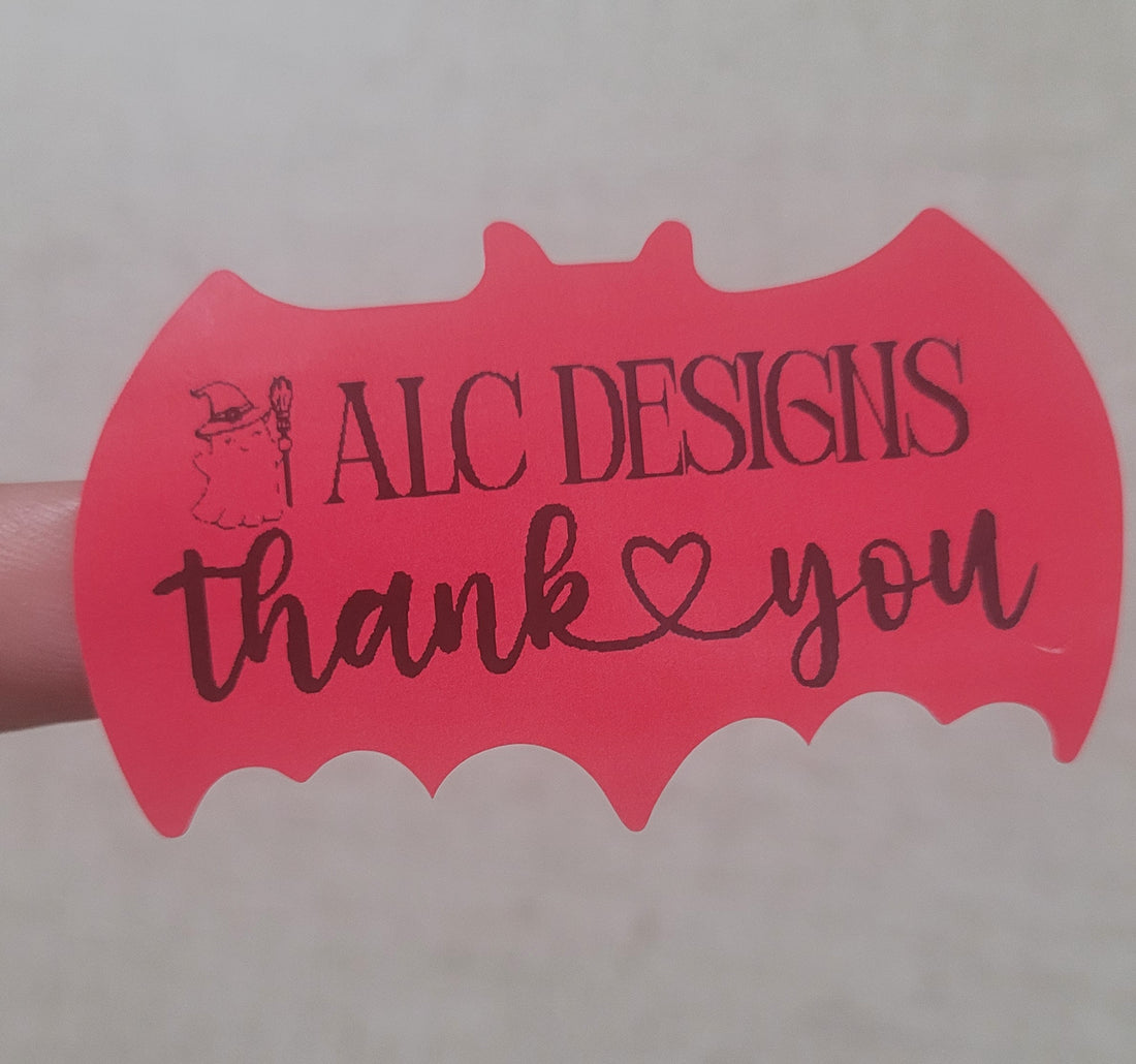 50 Stickers Personalizados Murciélago