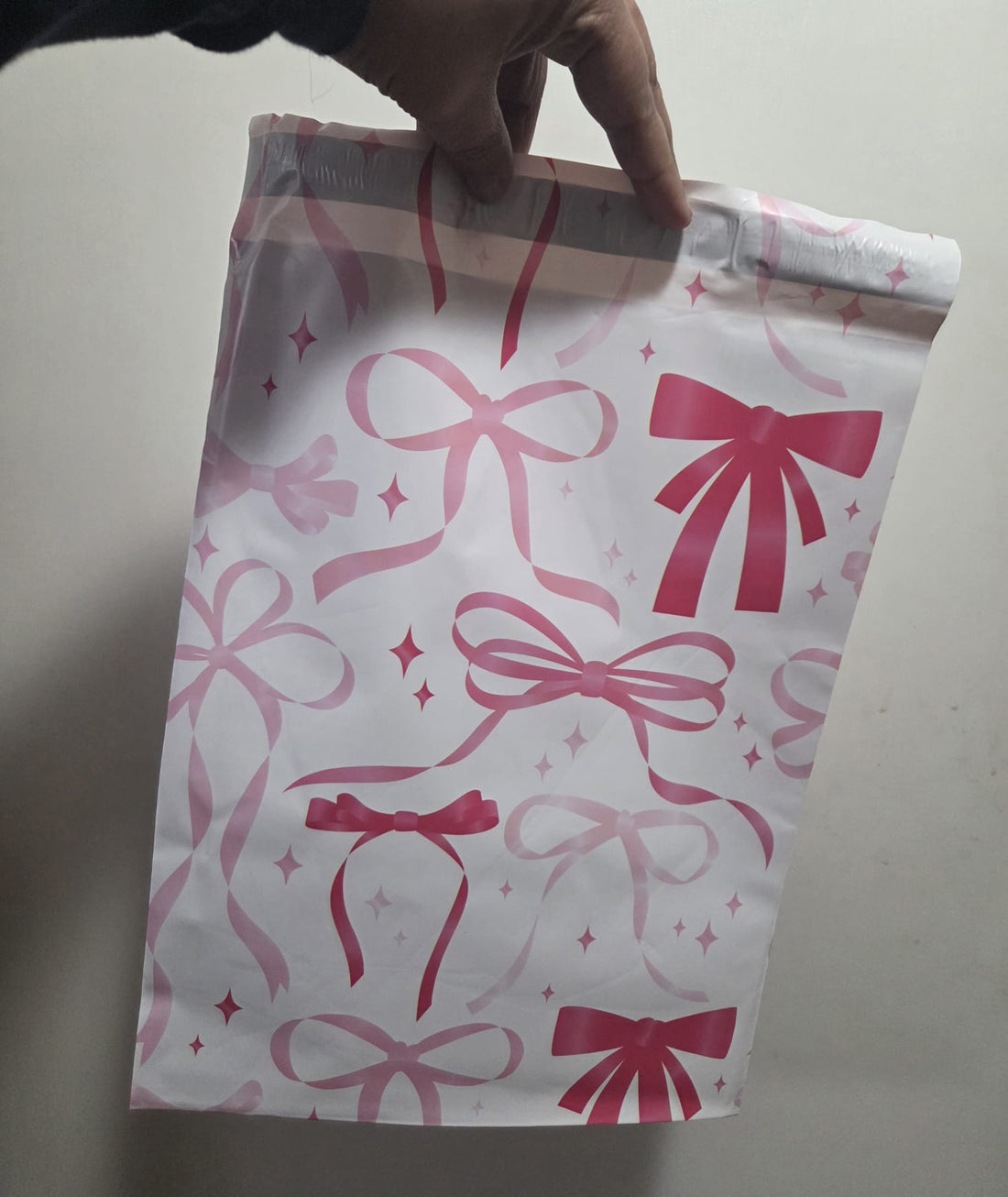 10x13 Bolsa de envio Moños