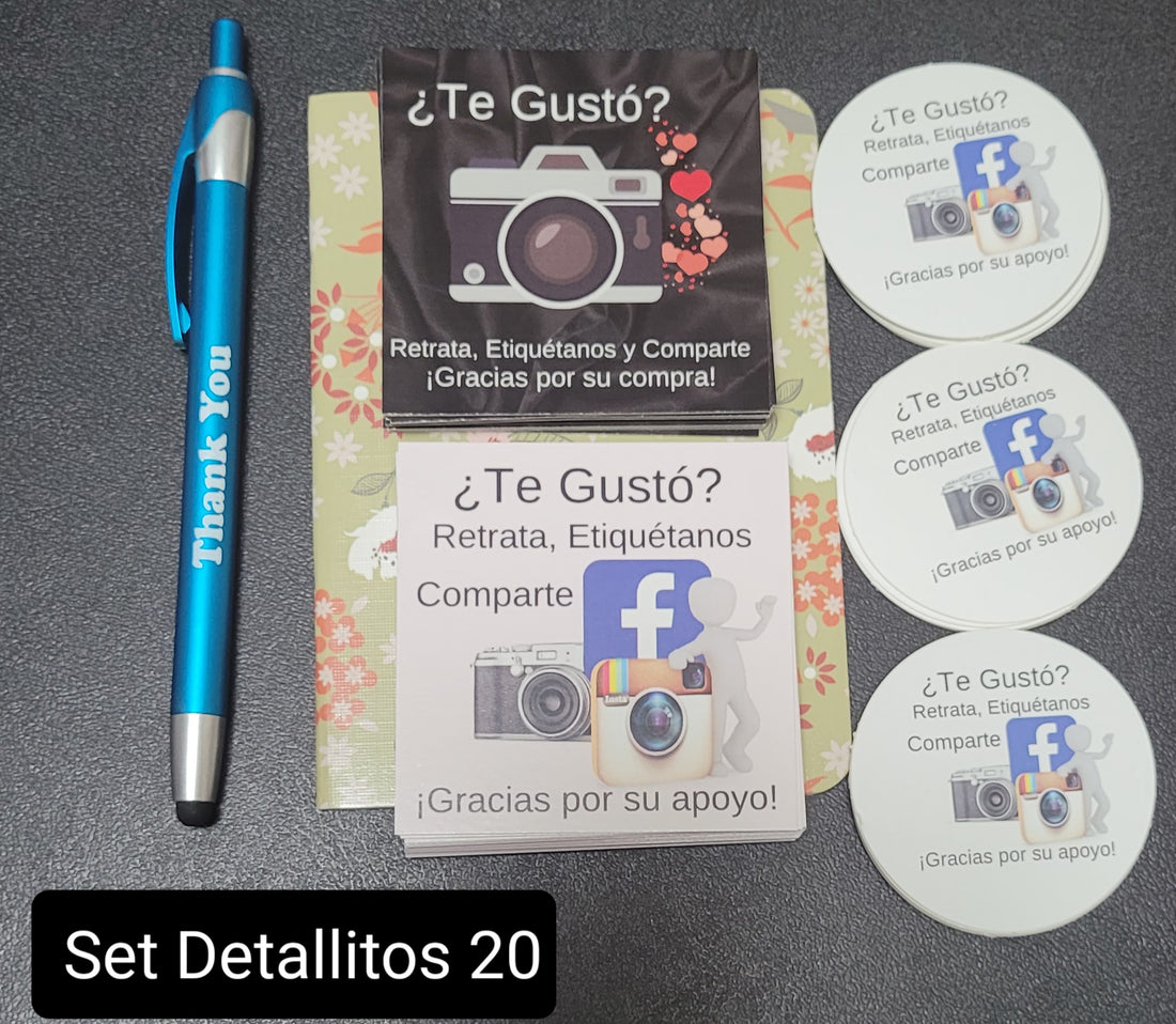 Set Detallitos 20