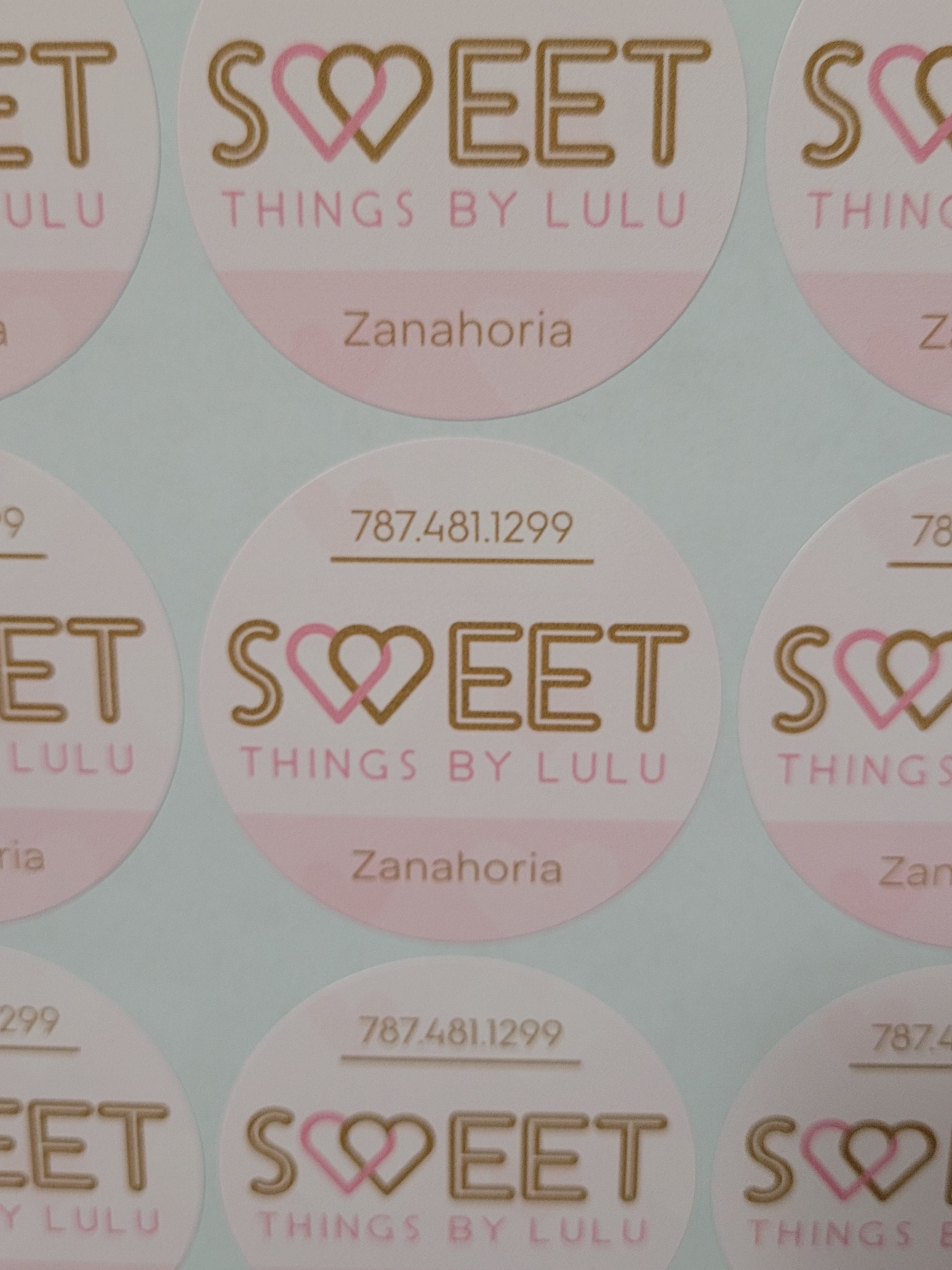 Stickers Personalizados 1.5 Pulgadas