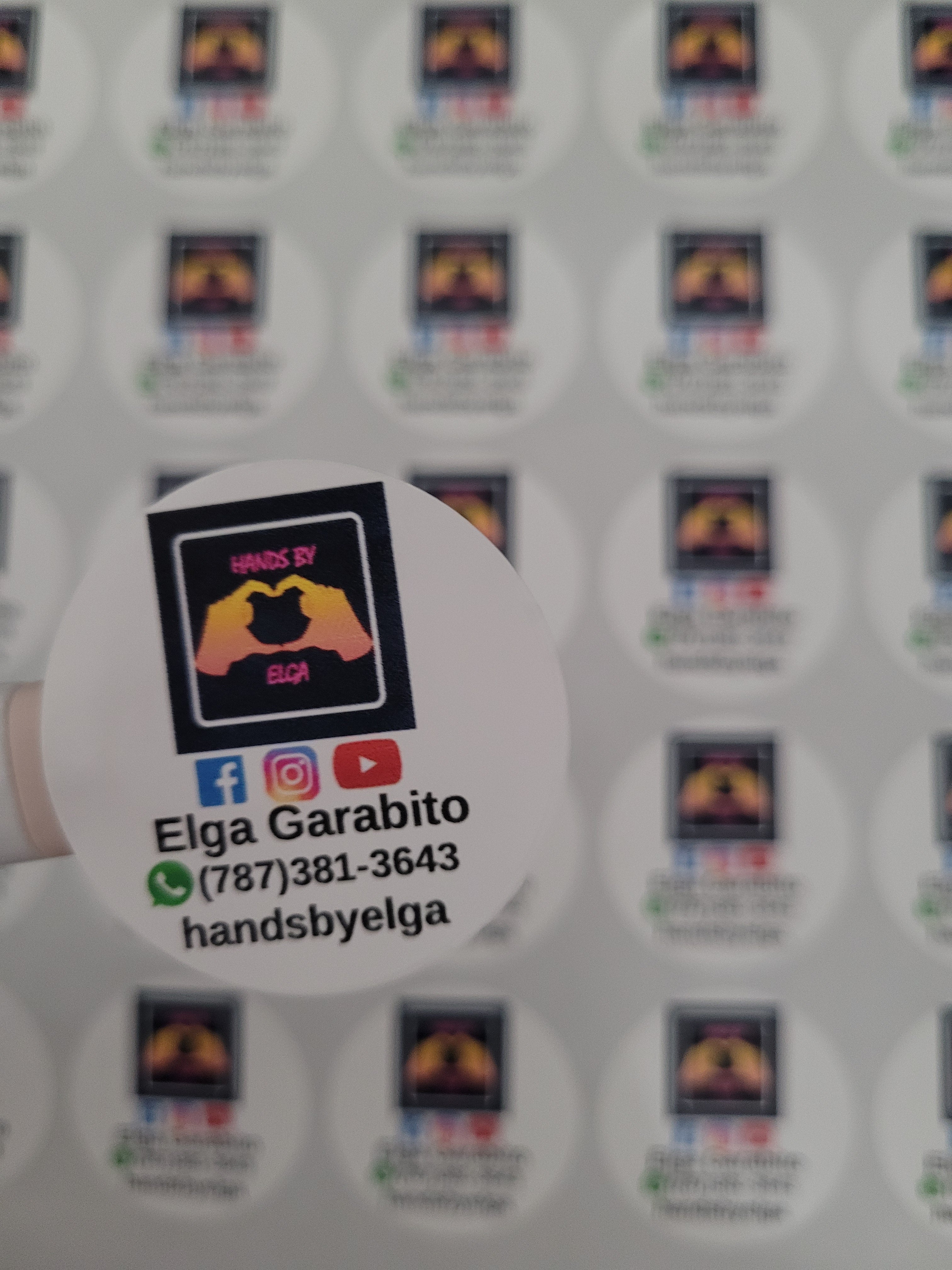 Stickers Personalizados 1.5 Pulgadas