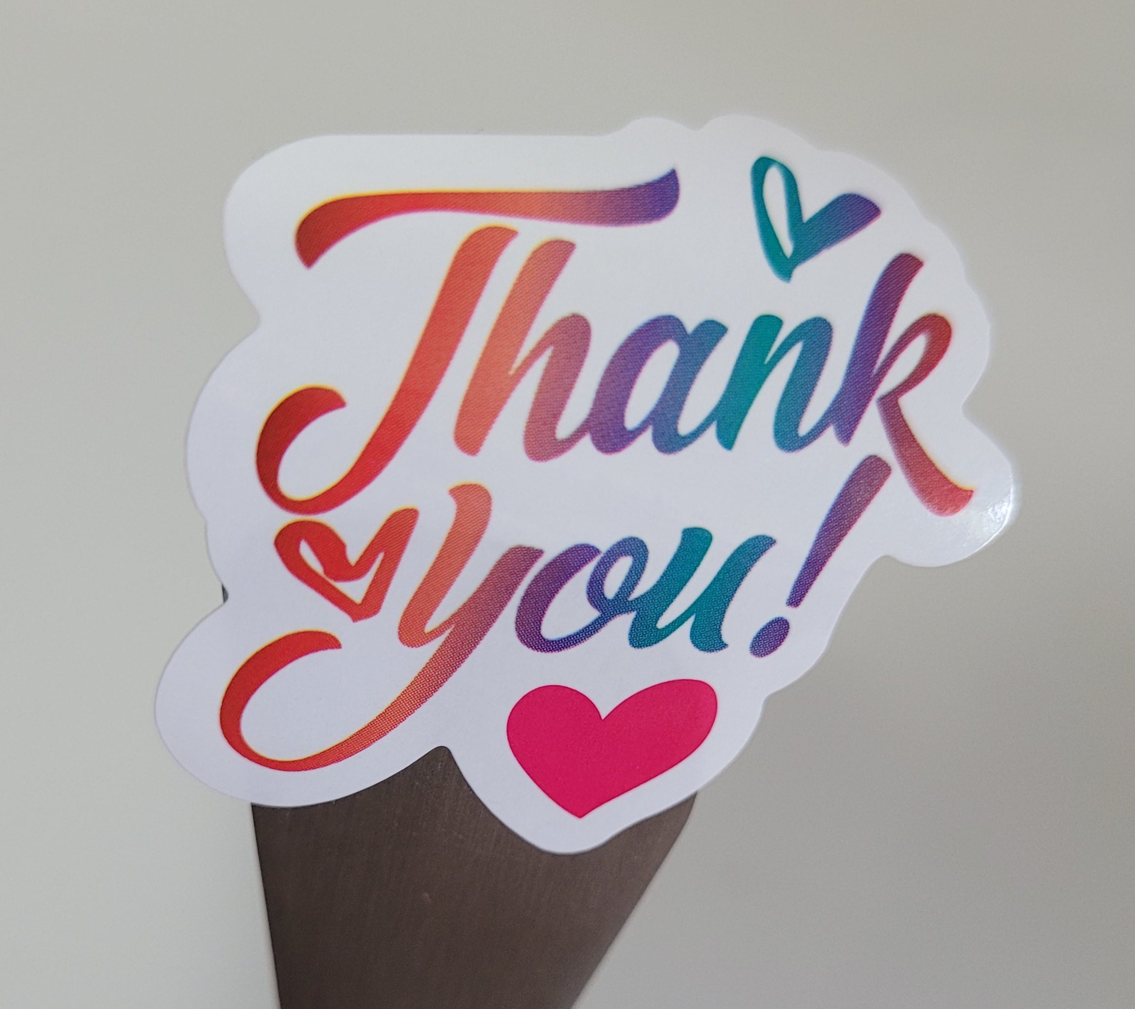 100 Stickers Prediseñado Thank You Multi