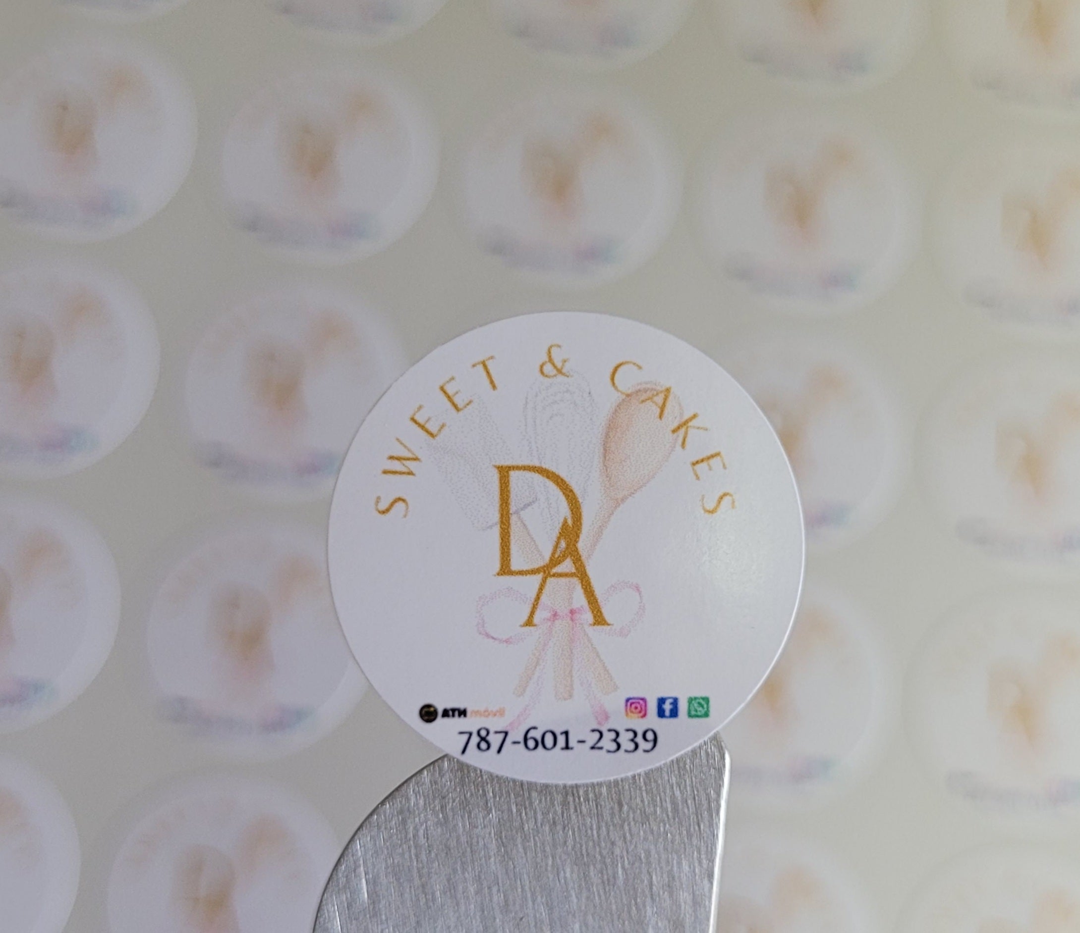 Stickers Personalizados 1 Pulgada