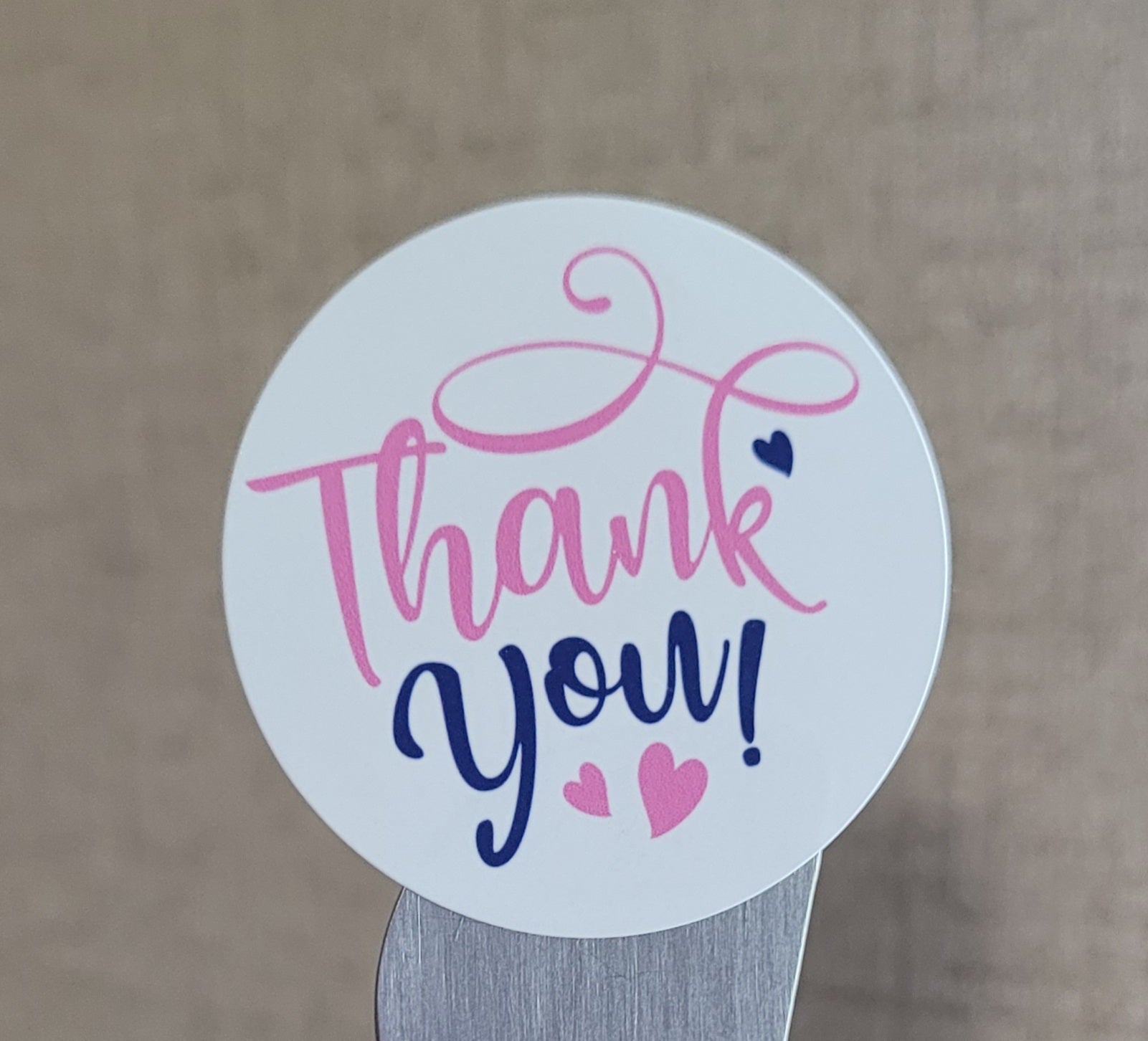 120 Sticker Prediseñado ALC Thank You 1.5"