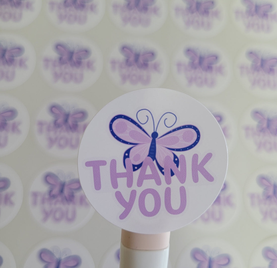 120 Sticker Prediseñado ALC Butterflies 1.5"