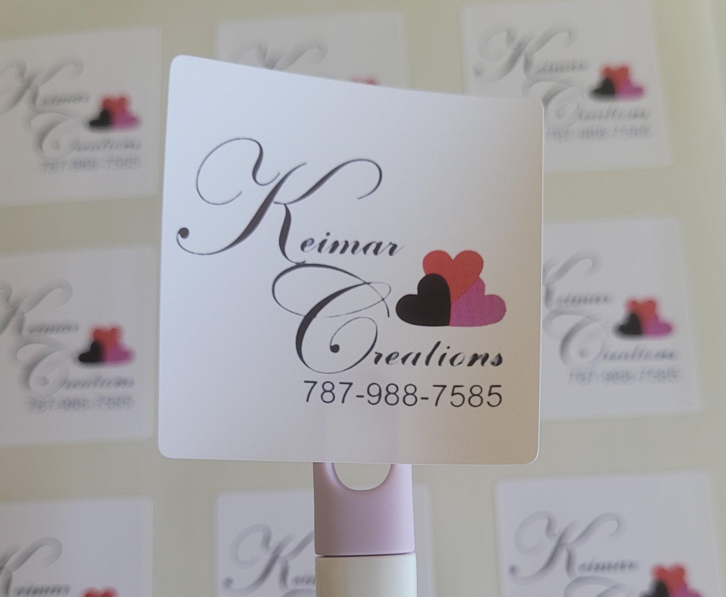 Stickers Personalizados Cuadrado 2x2 Pulgadas