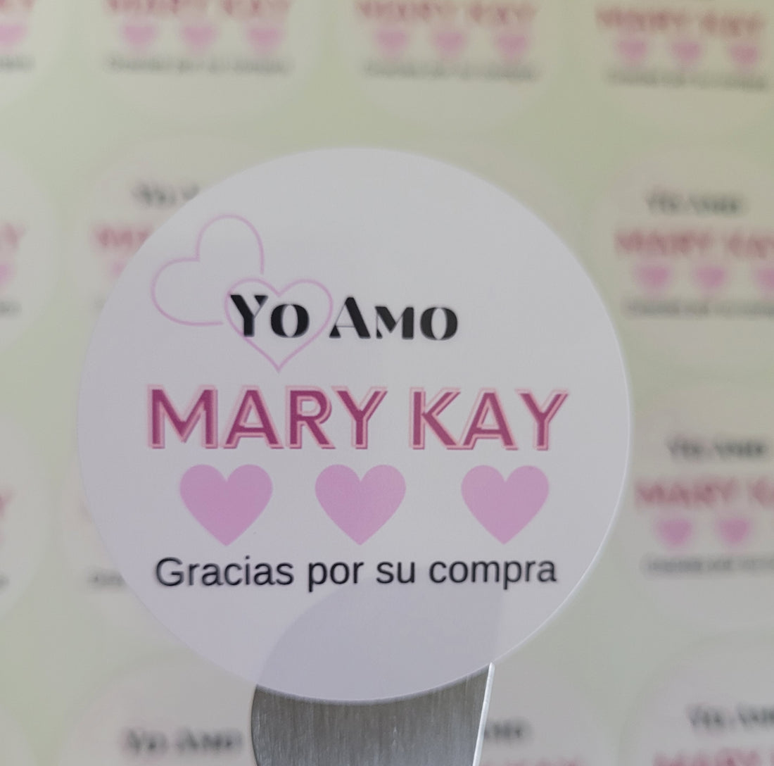 100 Stickers 2" Mary