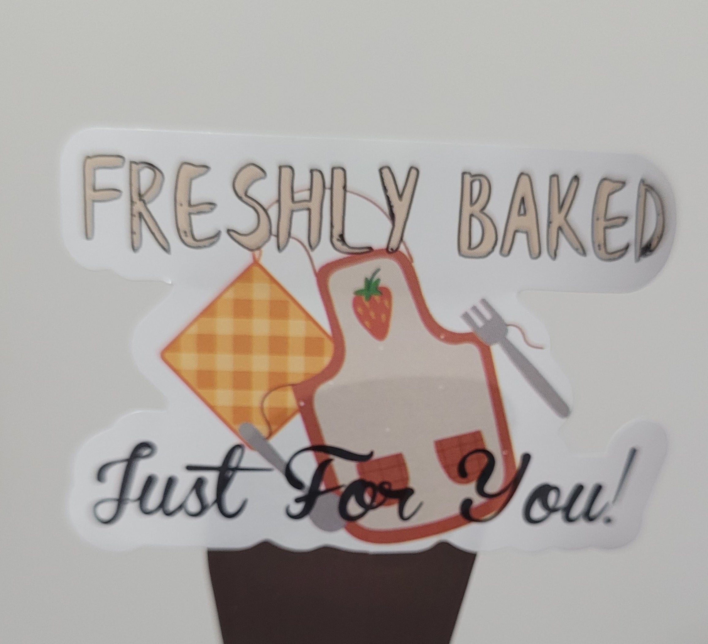 100 Stickers Prediseñado Freshly Baked