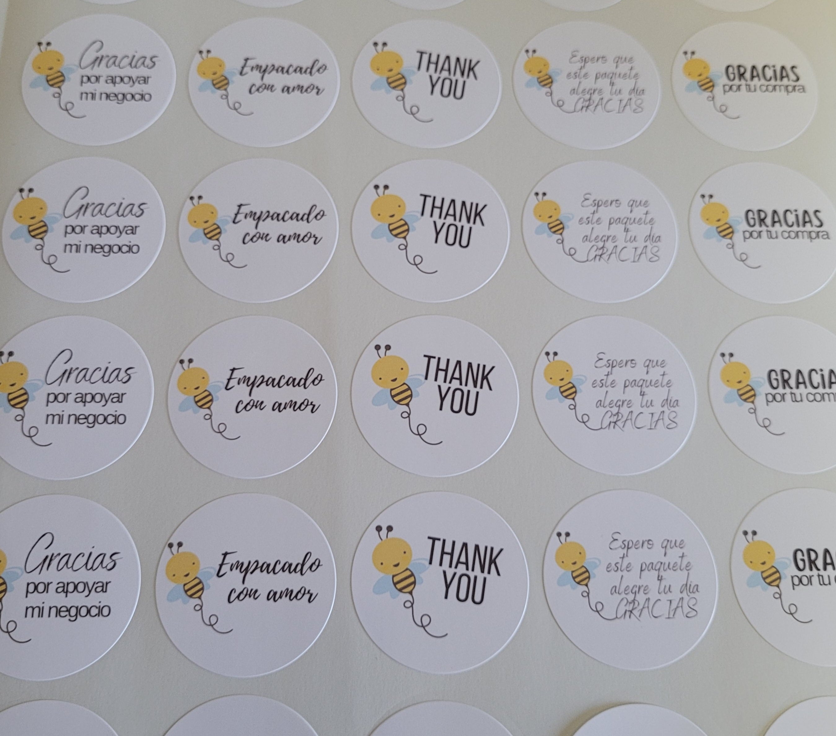 Stickers 1.5" ALC Set Abejita