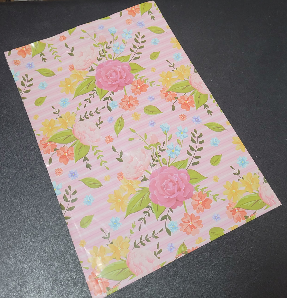 10x13 Bolsa de envio Florecitas