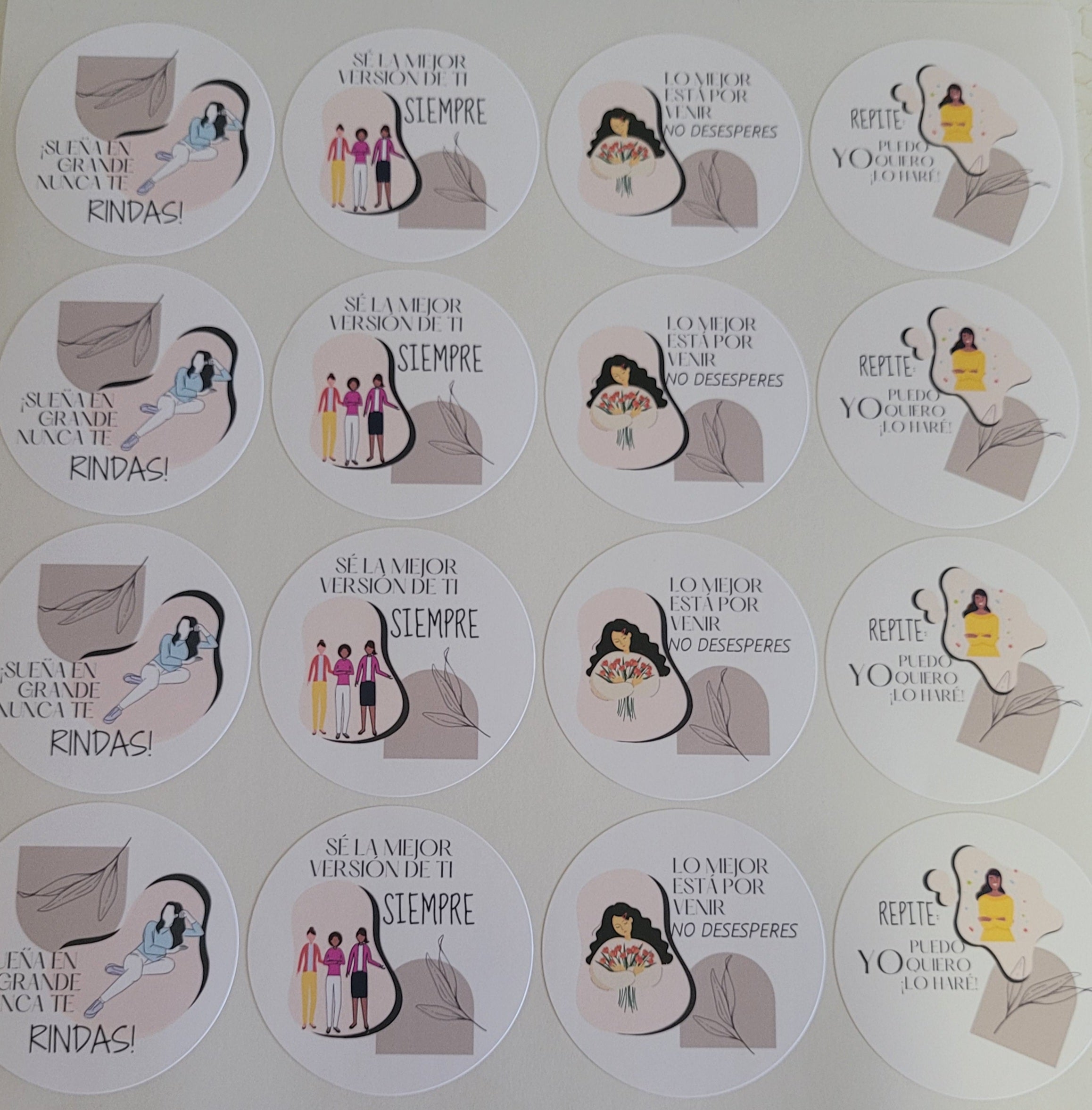 Set de Stickers Mensajes ALCPositivos