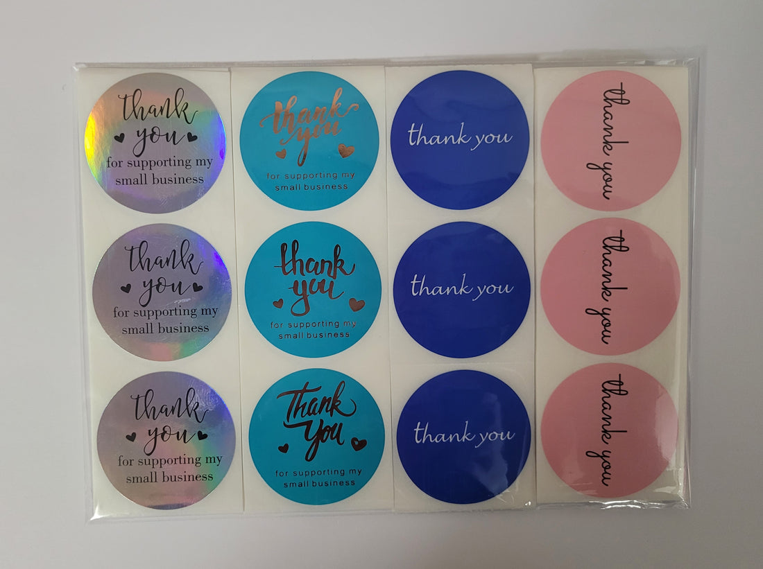 100 Sticker Prediseñado Circular 3