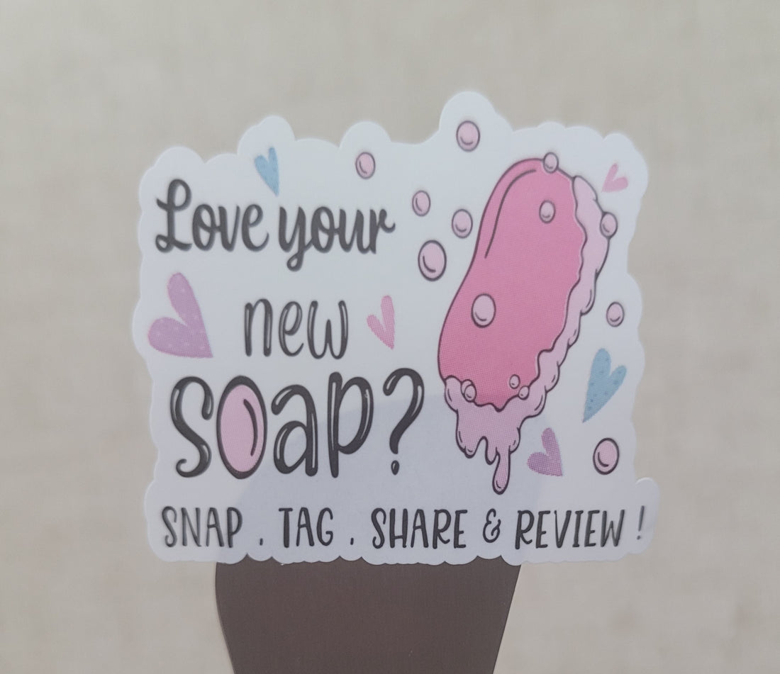 100 Stickers Prediseñado Review Soap