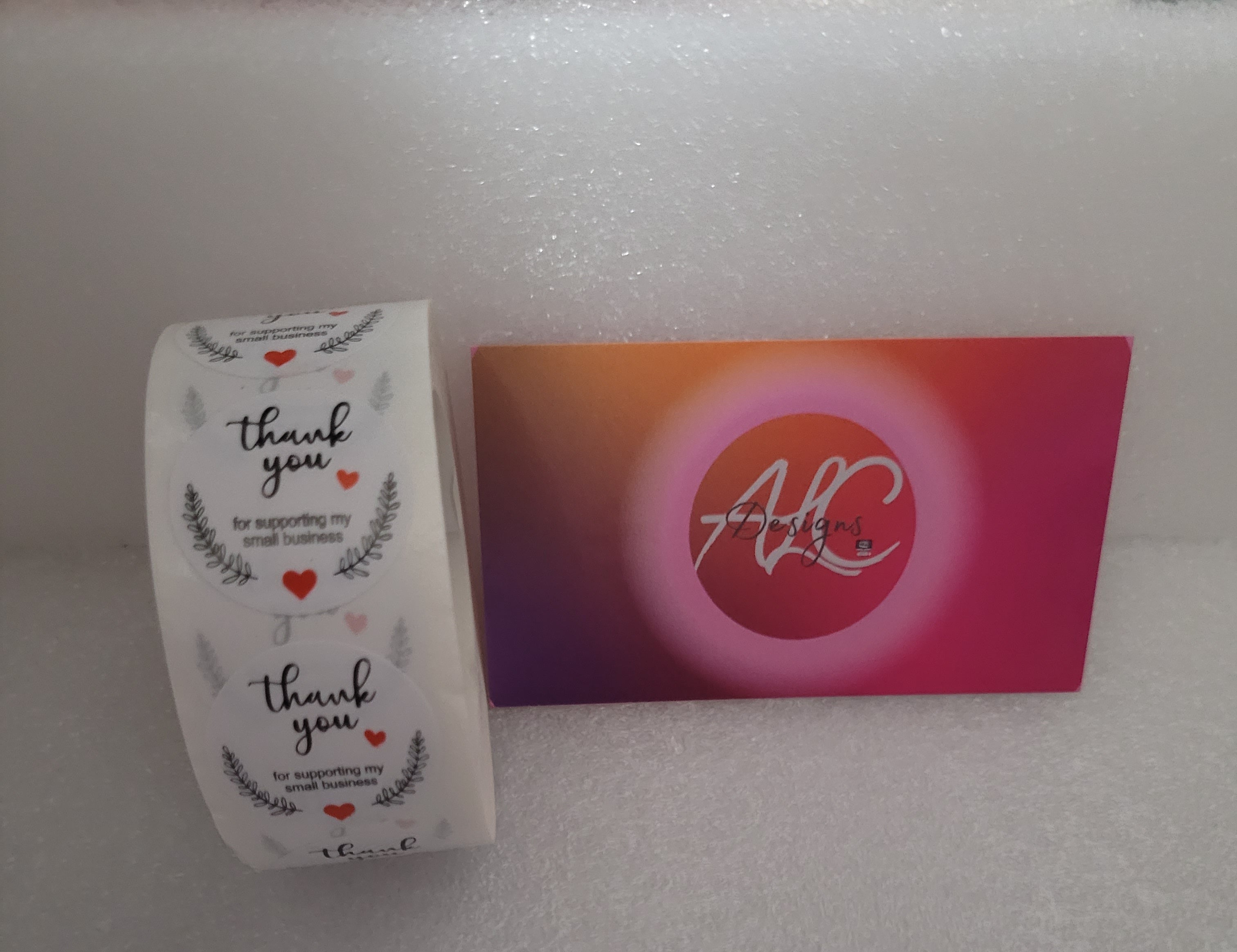 480 Mini Sticker 1" Prediseñado Circular 8