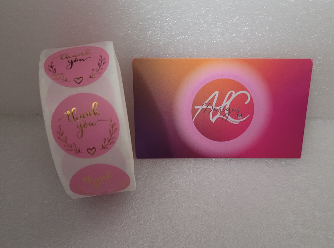 480 Mini Sticker 1" Prediseñado Circular 5