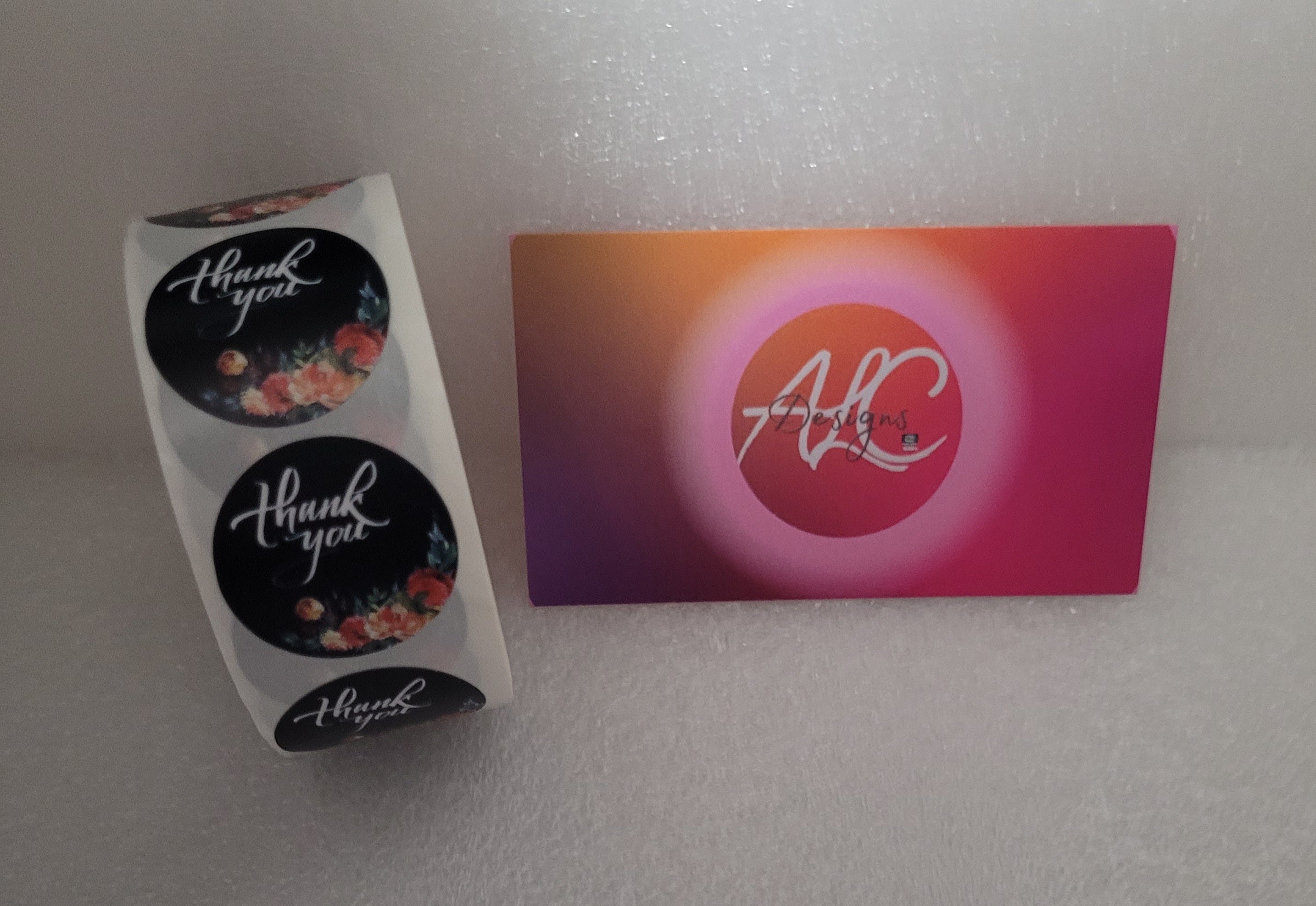 480 Mini Sticker 1" Prediseñado Circular 7