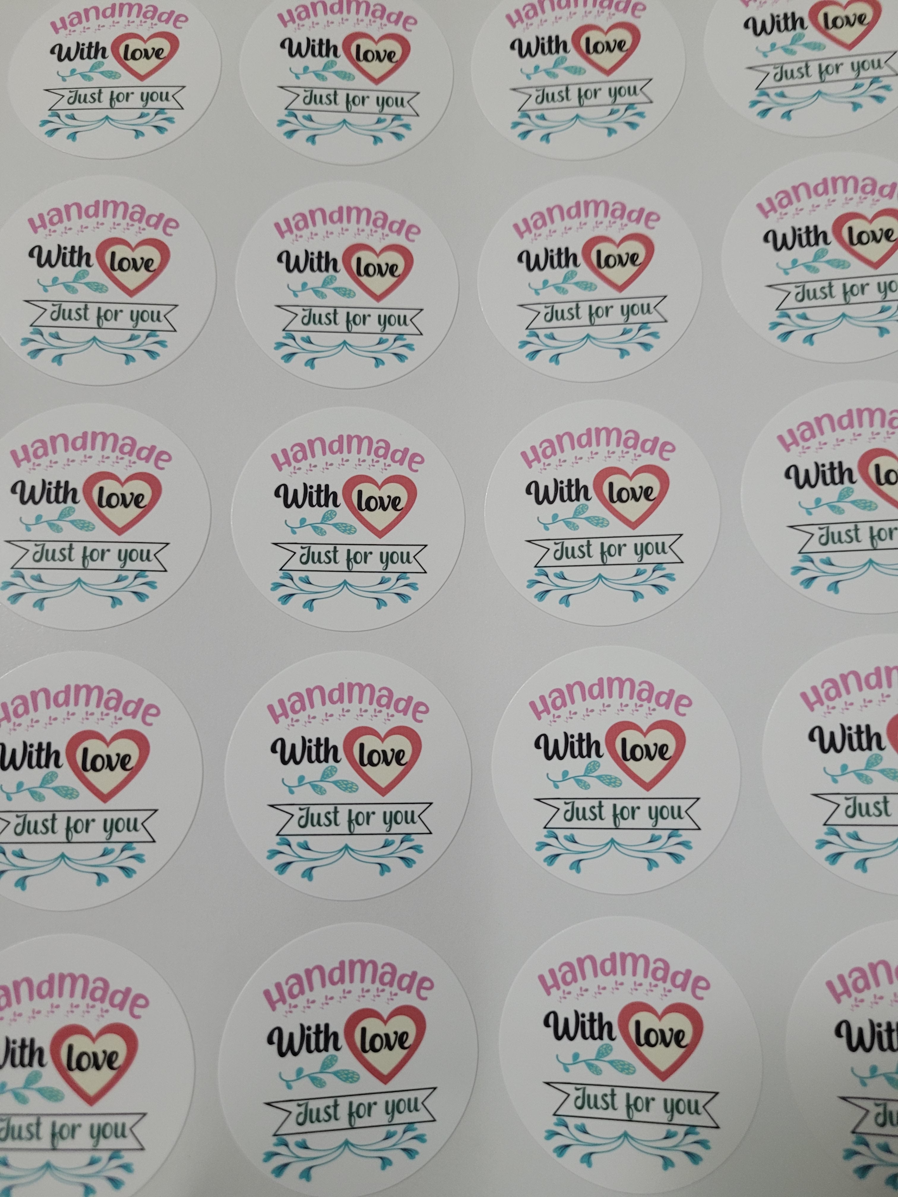 120 Sticker Prediseñado ALC 2Handmade 1.5"