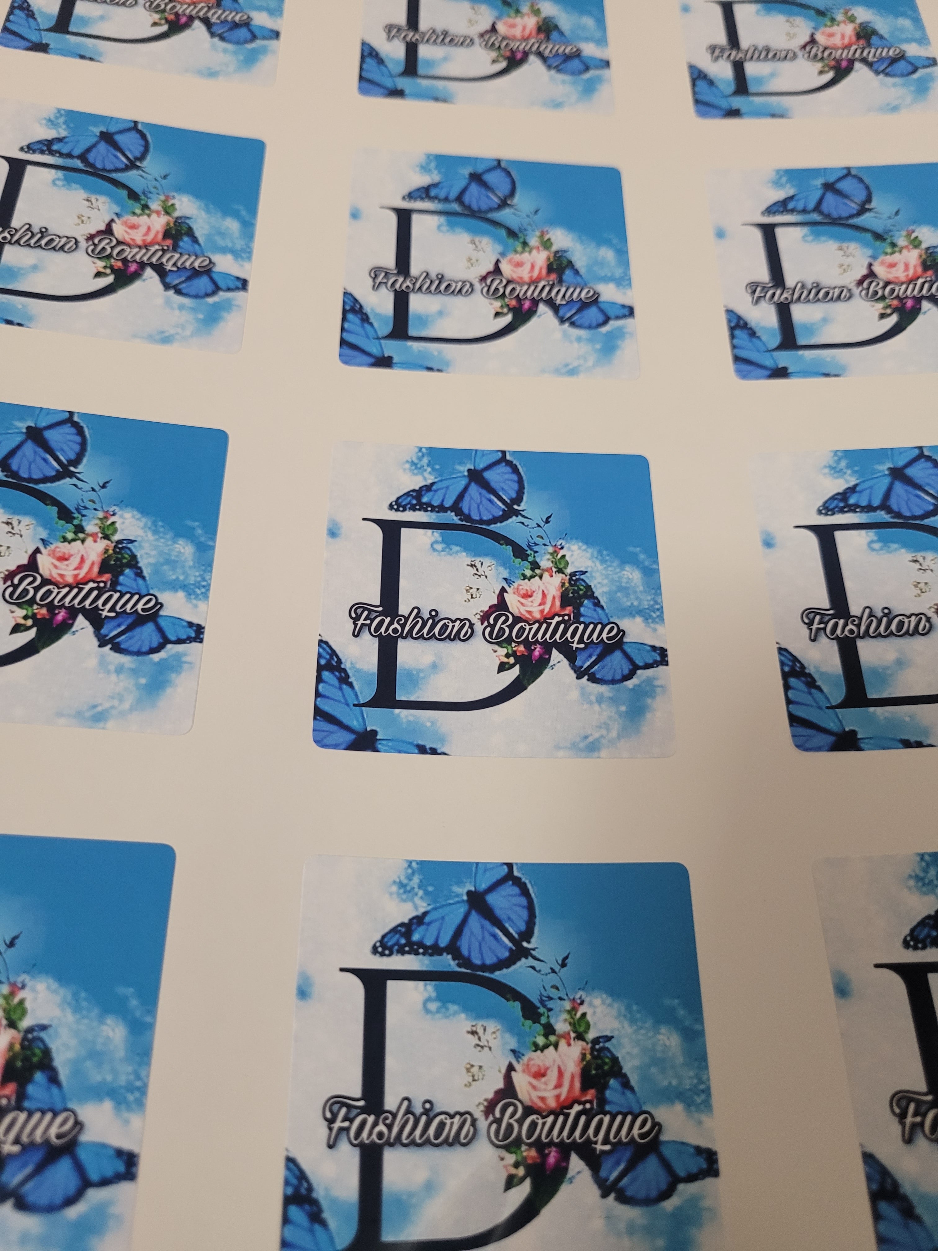 Stickers Personalizados Cuadrado 2x2 Pulgadas