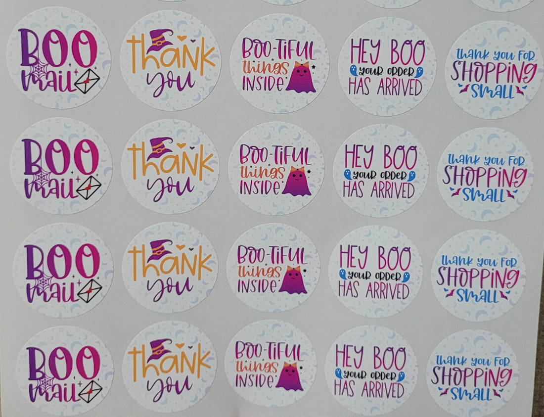 Set de Stickers 1.5" ALC Halloween