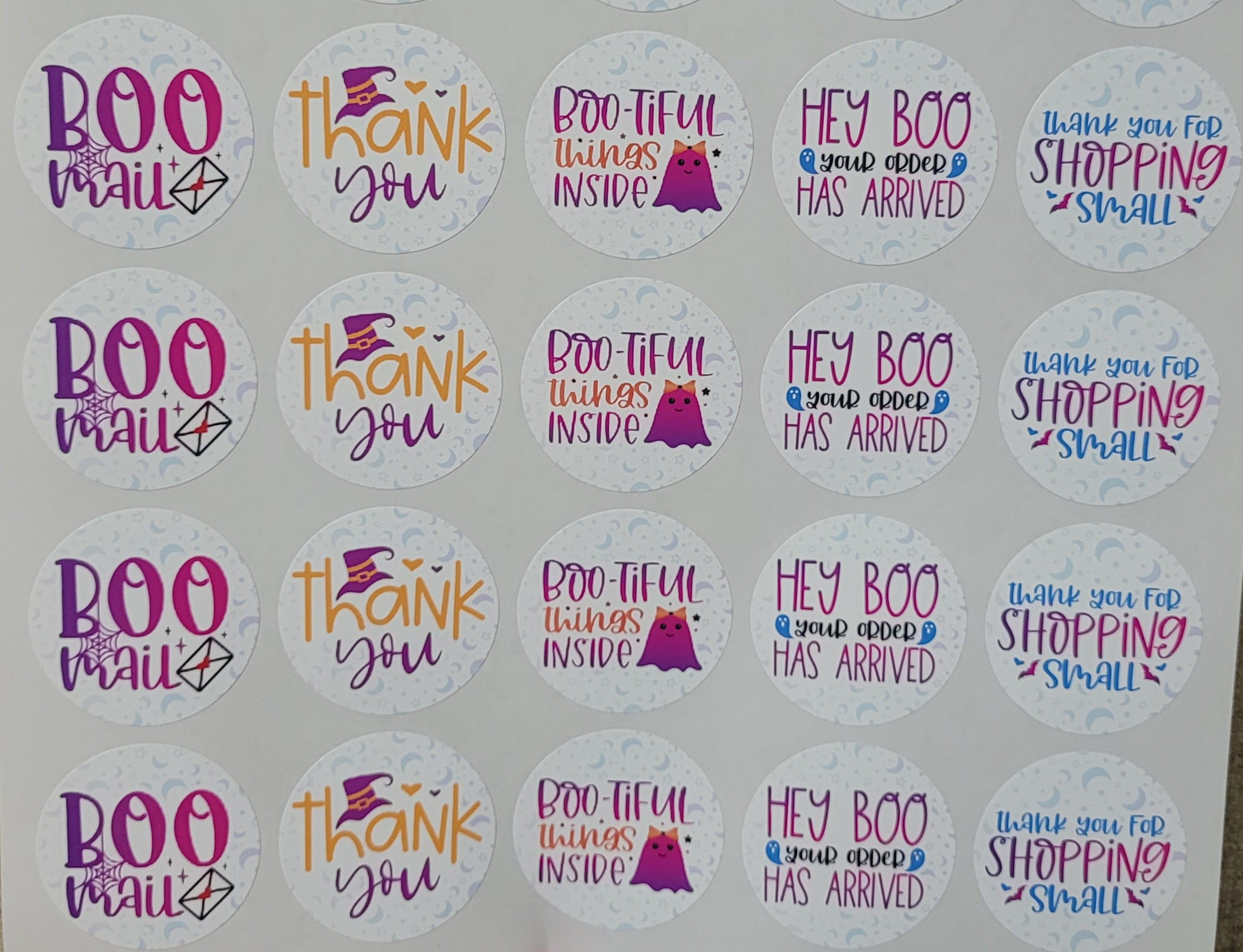 Set de Stickers 1.5" ALC Halloween