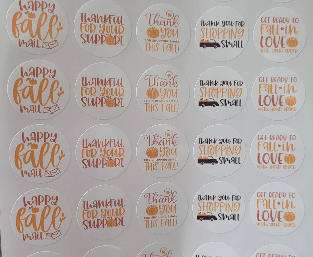 Set de Stickers 1.5" ALC Otoño