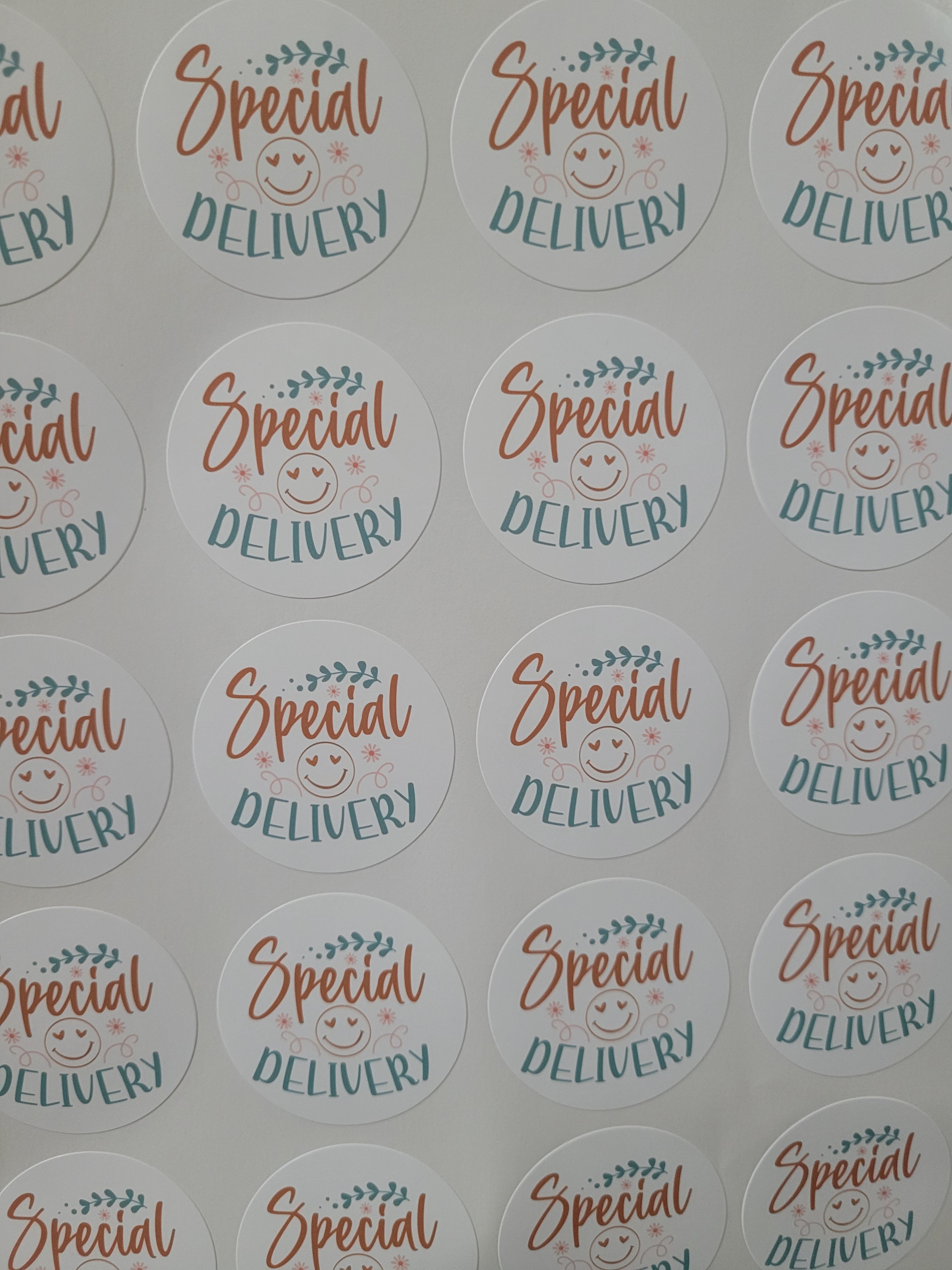 120 Sticker Prediseñado ALC Especial Delivery 1.5"