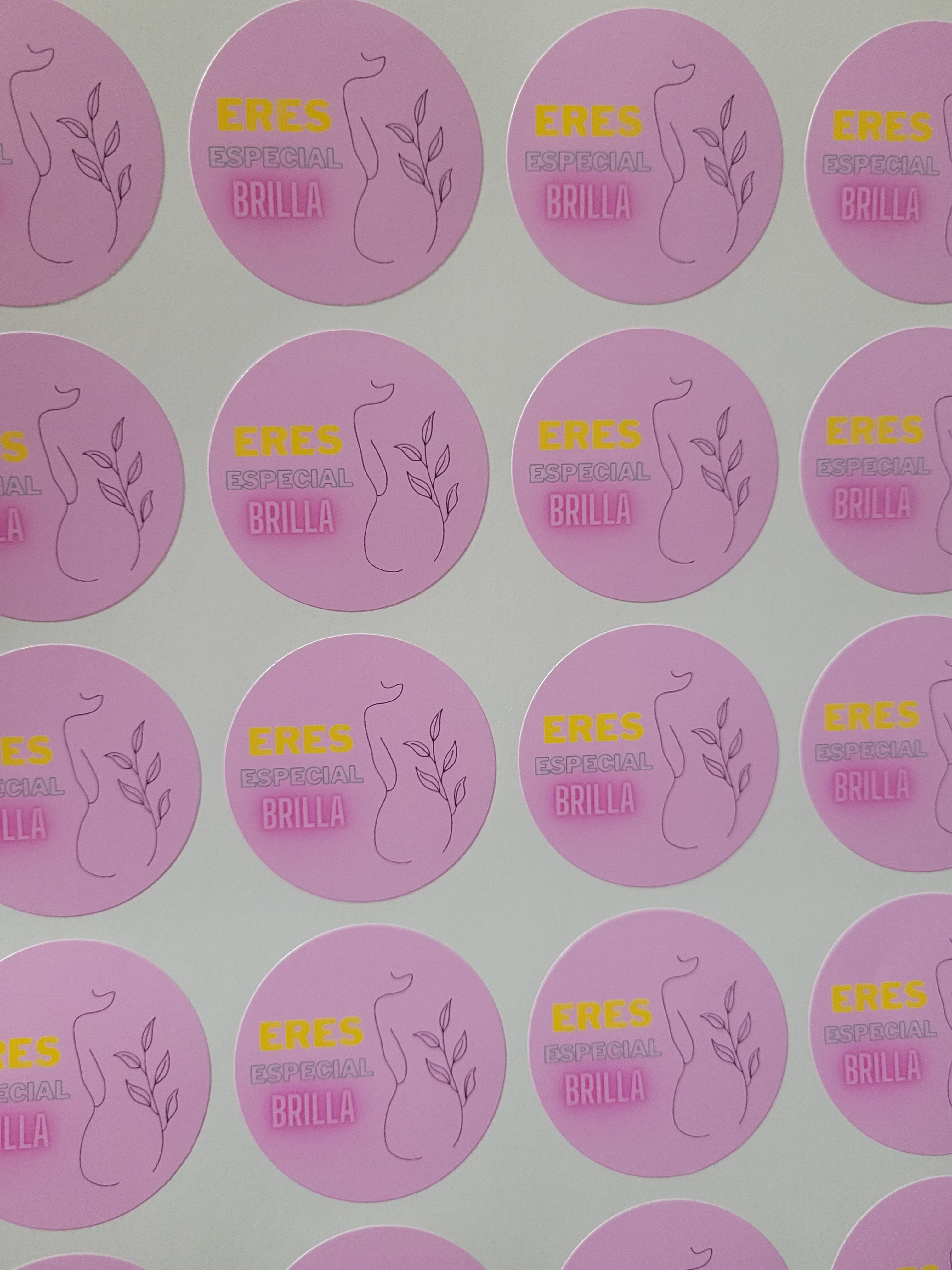 120 Sticker Prediseñado ALCpositivo Brilla 1.5"