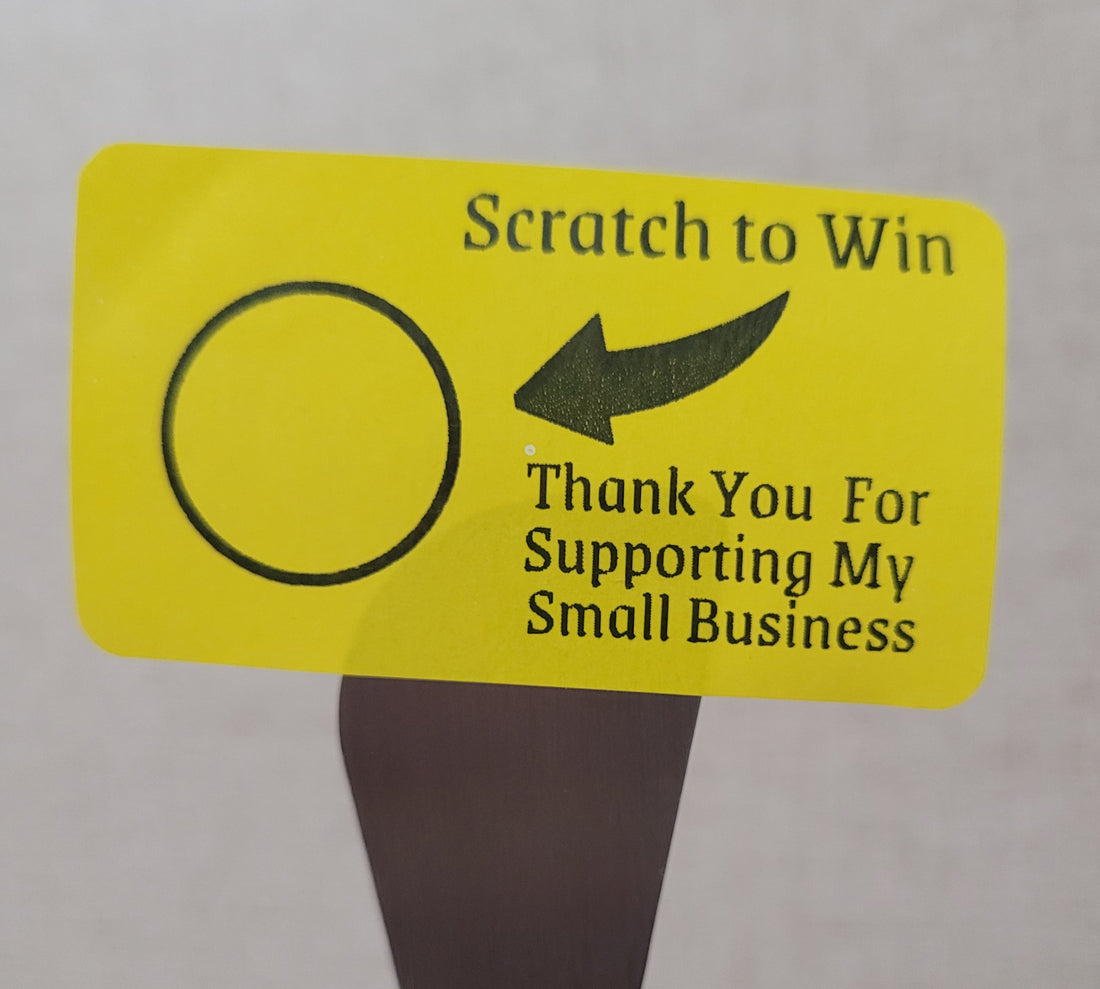 Stickers Scratch & Win