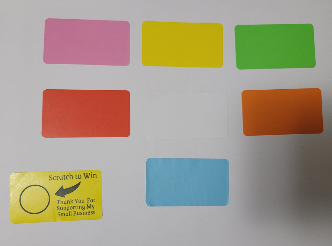 Stickers Scratch & Win