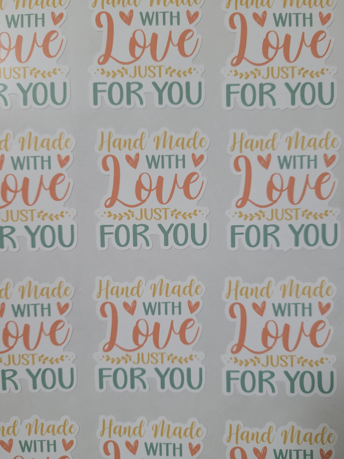 108 Sticker Die Cut ALC Hand Made