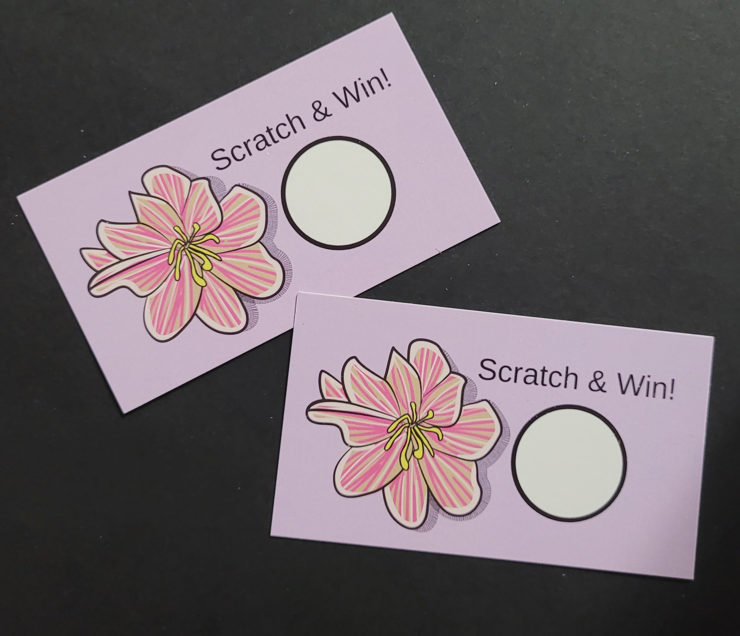 Floral Scratch