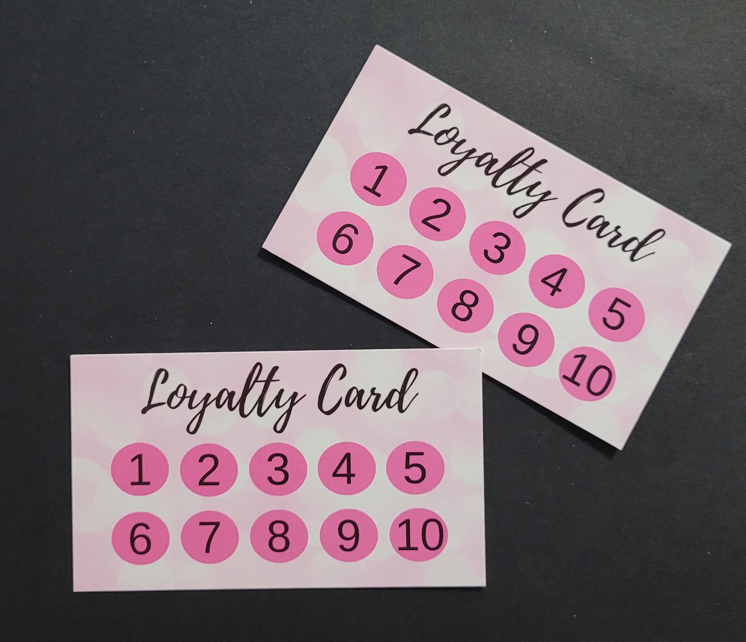 Loyalty Card Pink