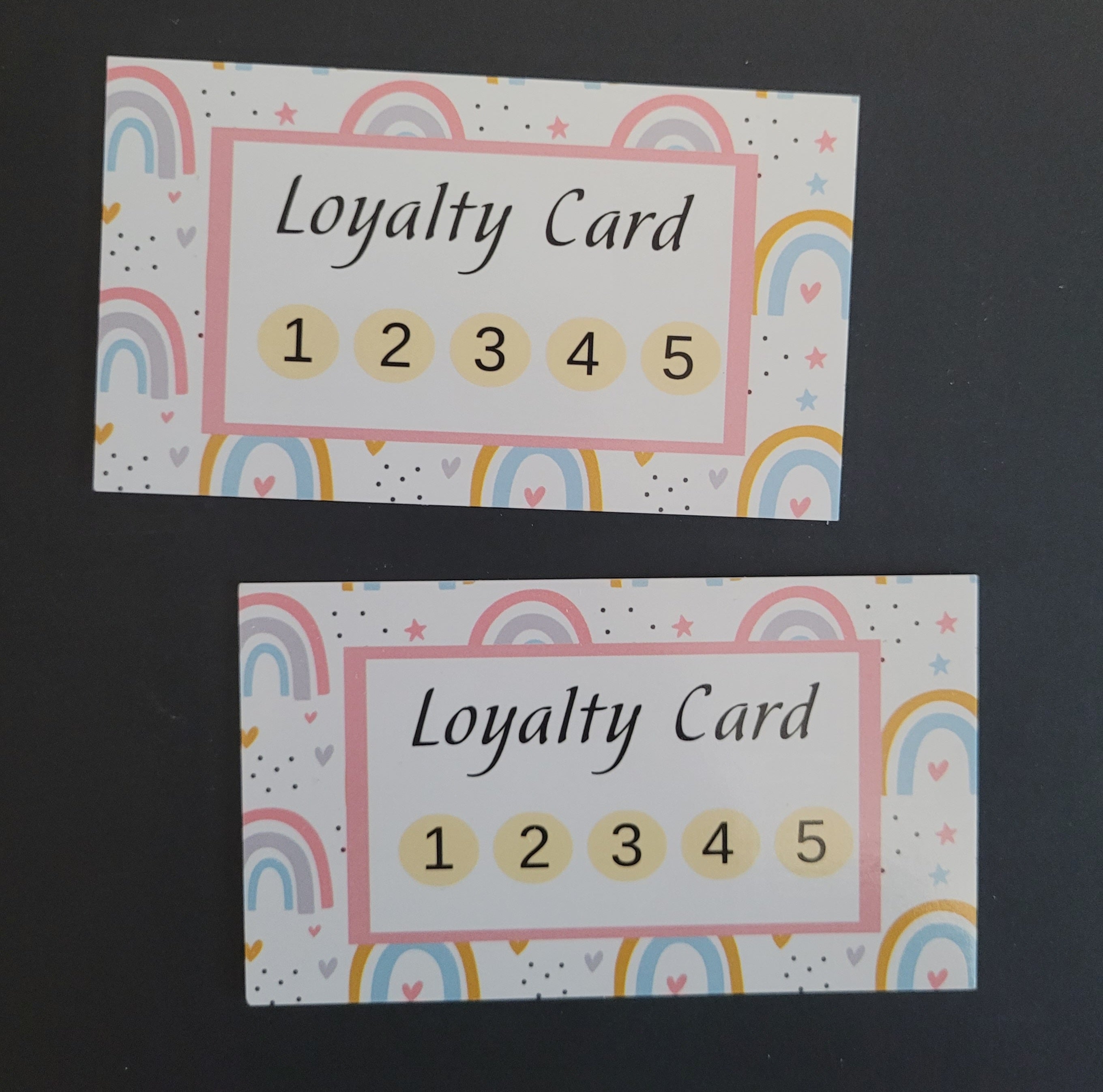 Loyalty Card Rainbow