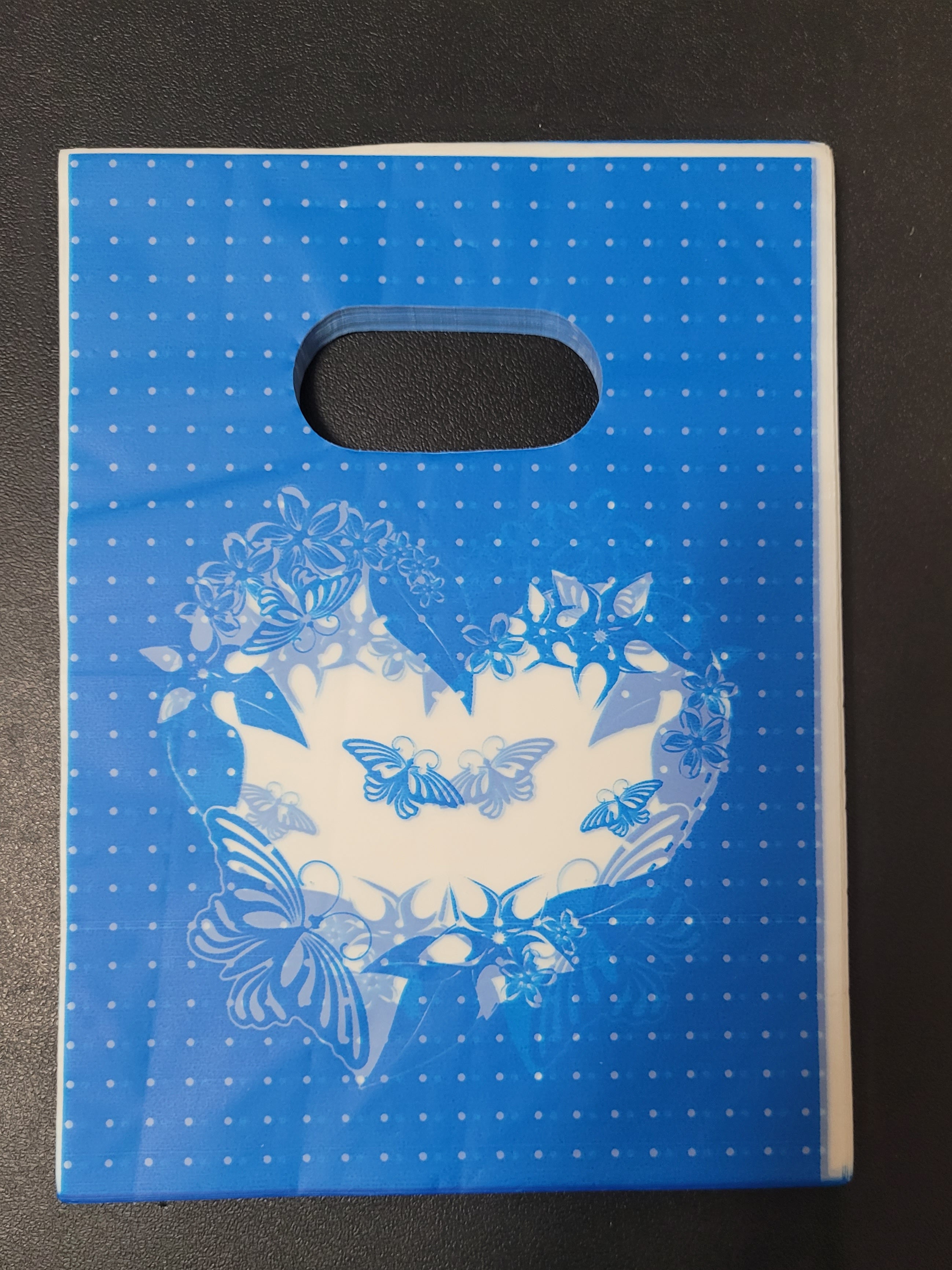 Bolsas ED 6x7 Premium Blue Heart