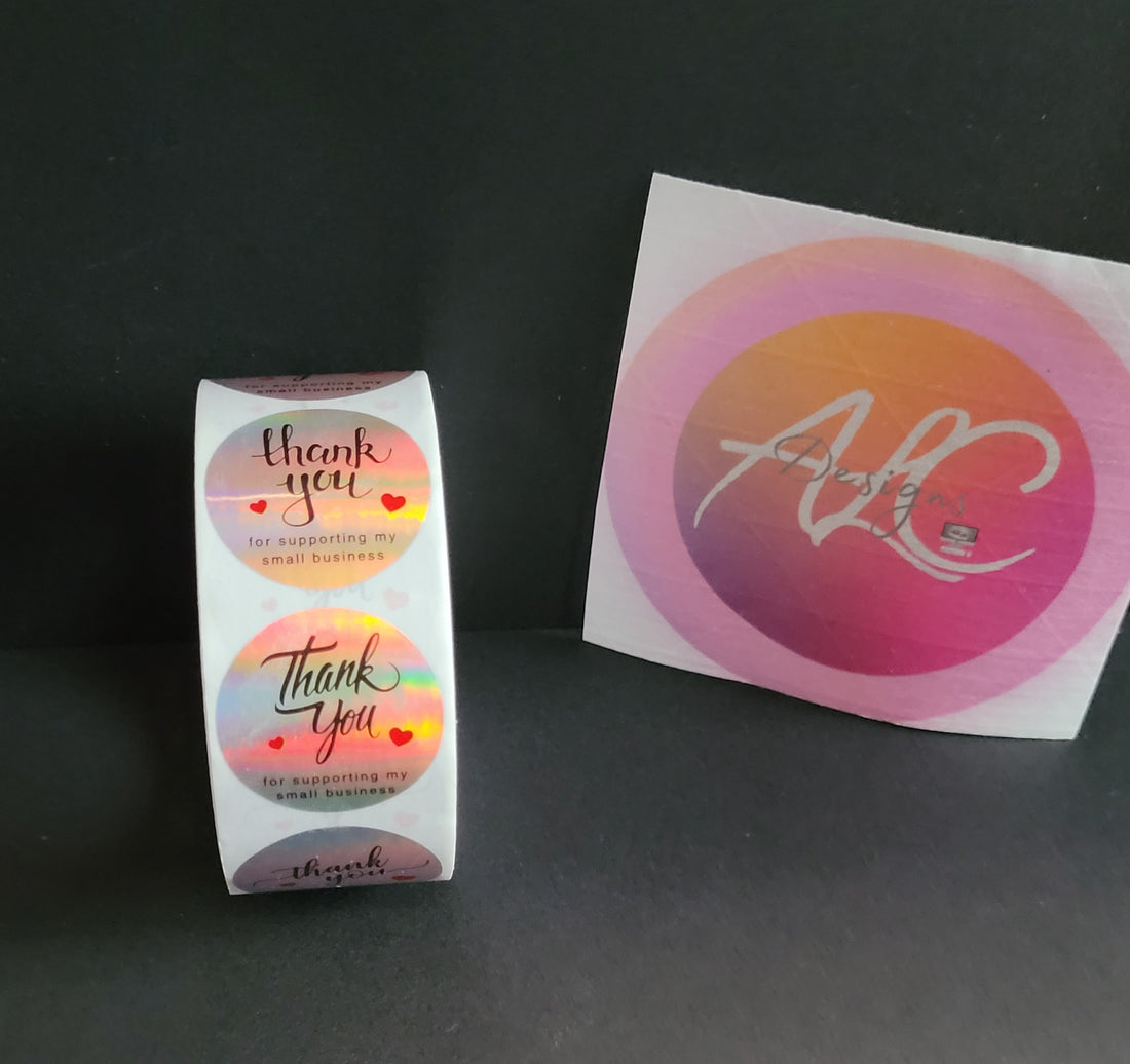 480 Mini Sticker 1" Prediseñado Circular 9