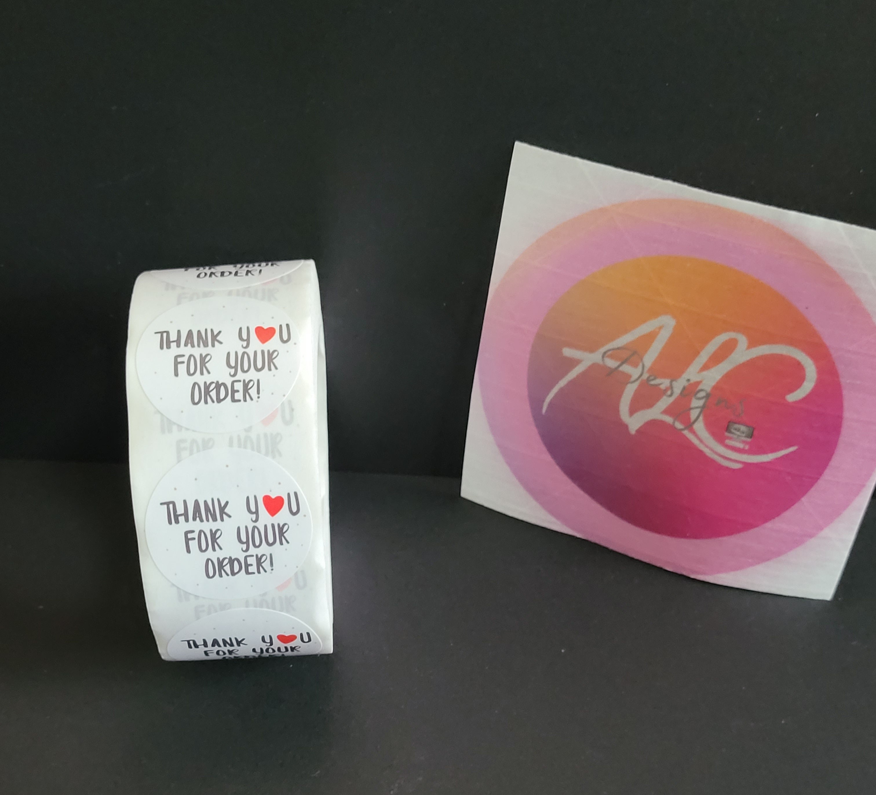 480 Mini Sticker 1" Prediseñado Circular 15