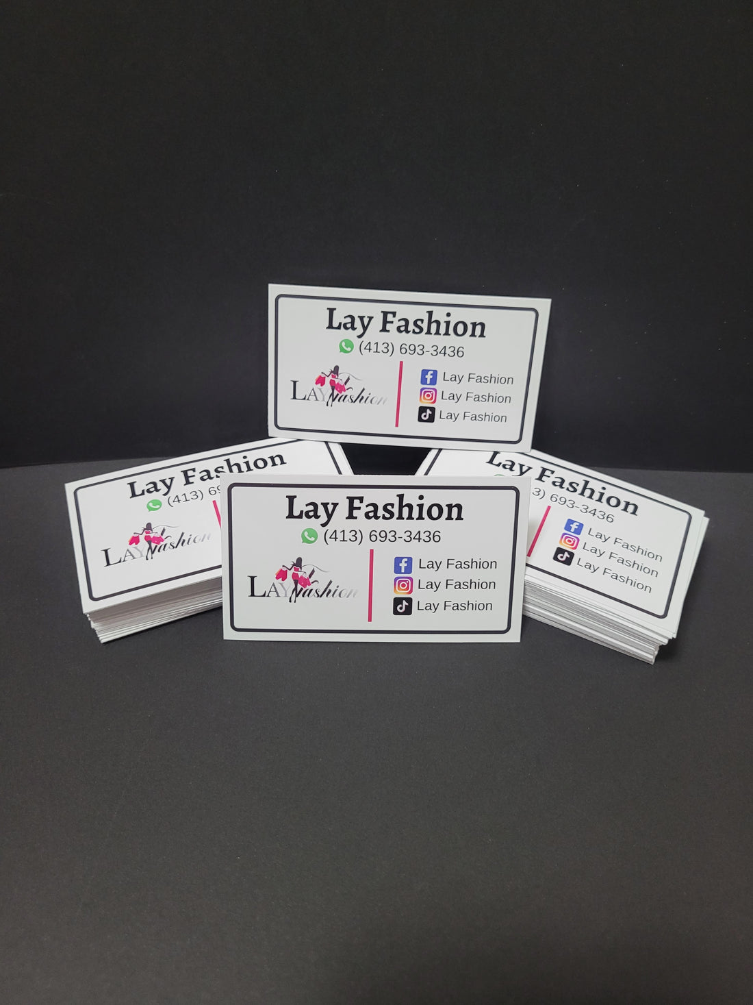 Semi- Personalizadas Tarjeta de negocio Matte White