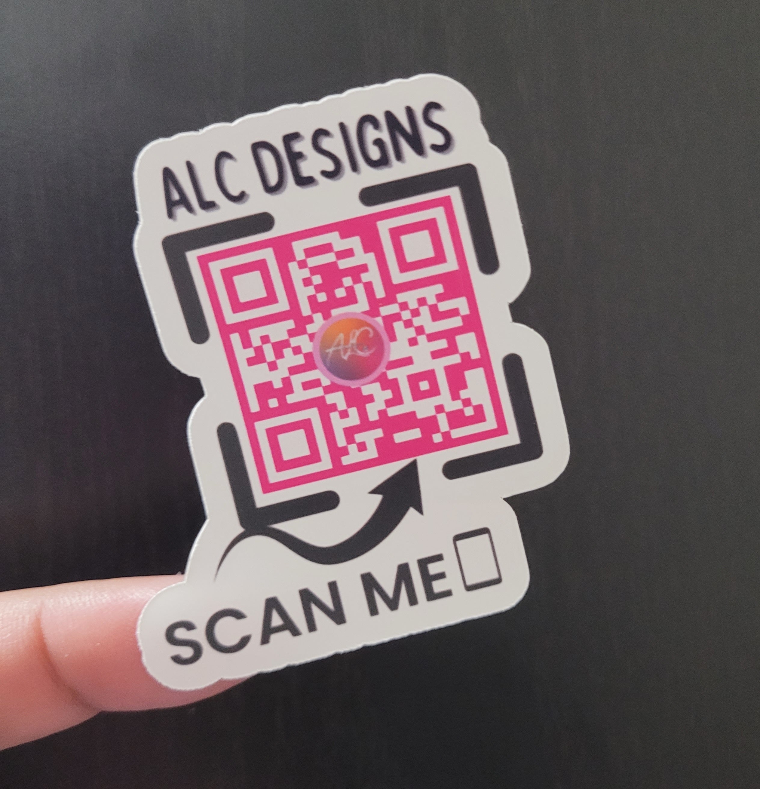 120 QR Code Stickers Waterproof Matte