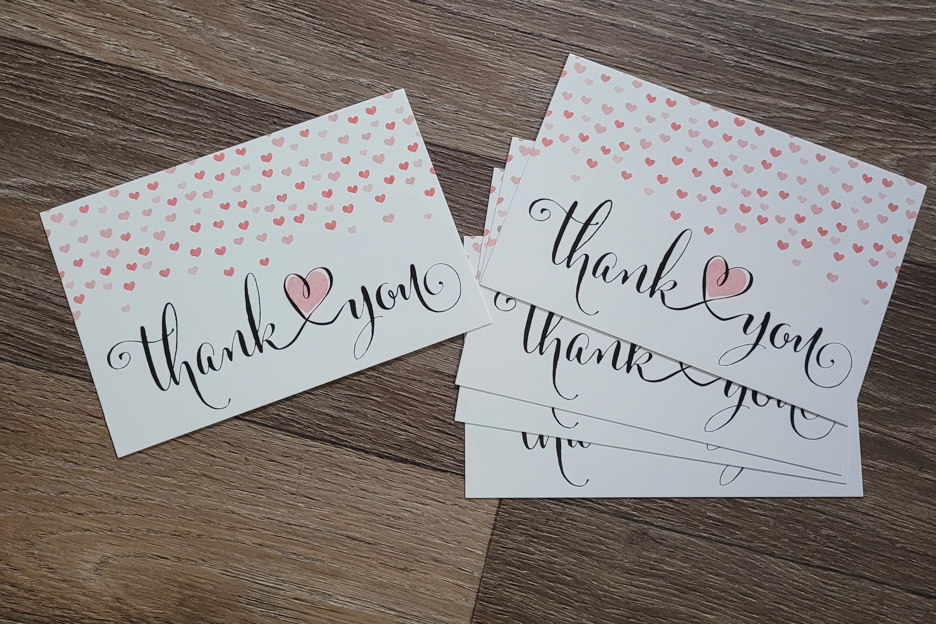 Tarjetas Agradecimiento Festivo San Valentin